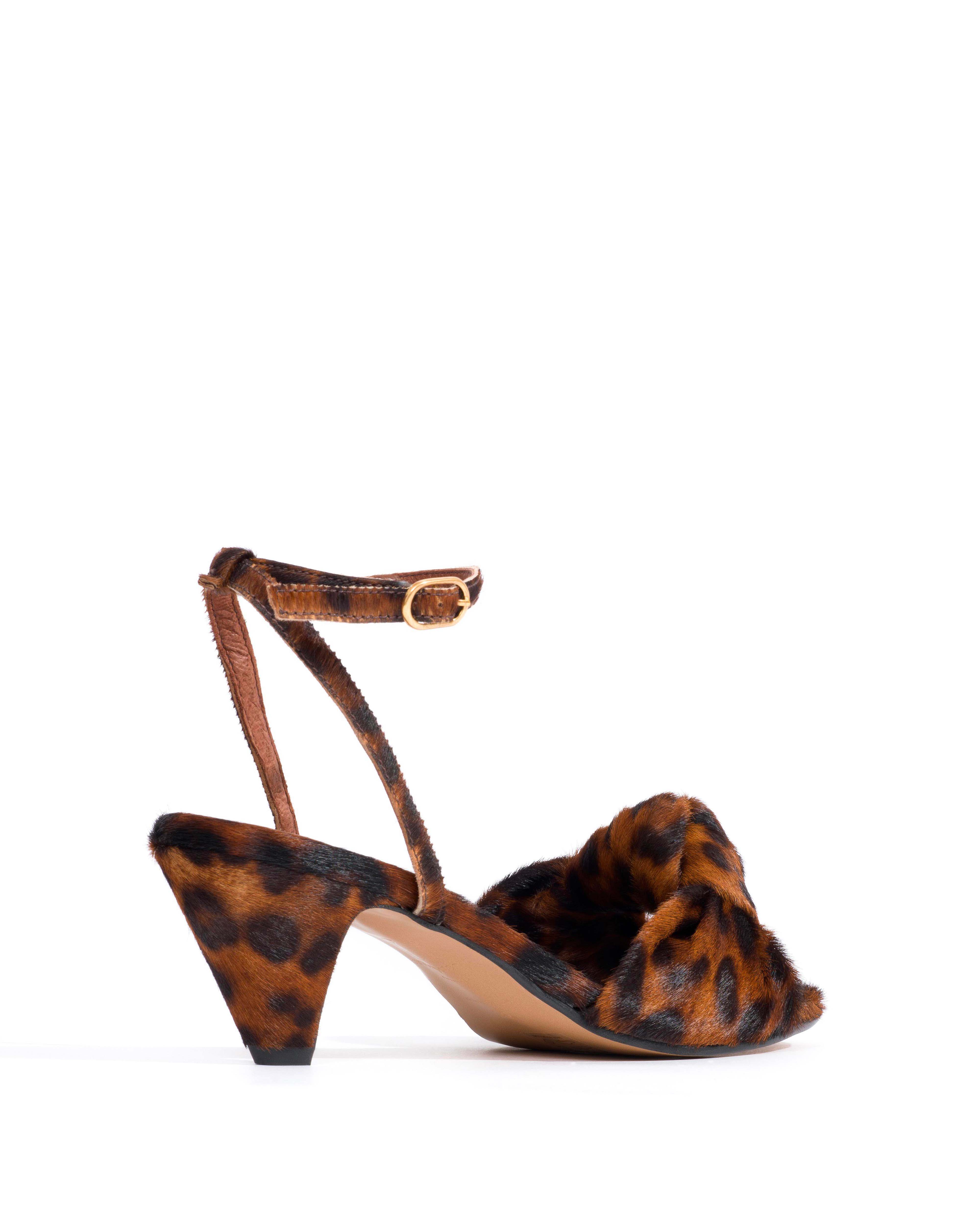Aliza 50 stiletto Calf hair Leopard - Image 3