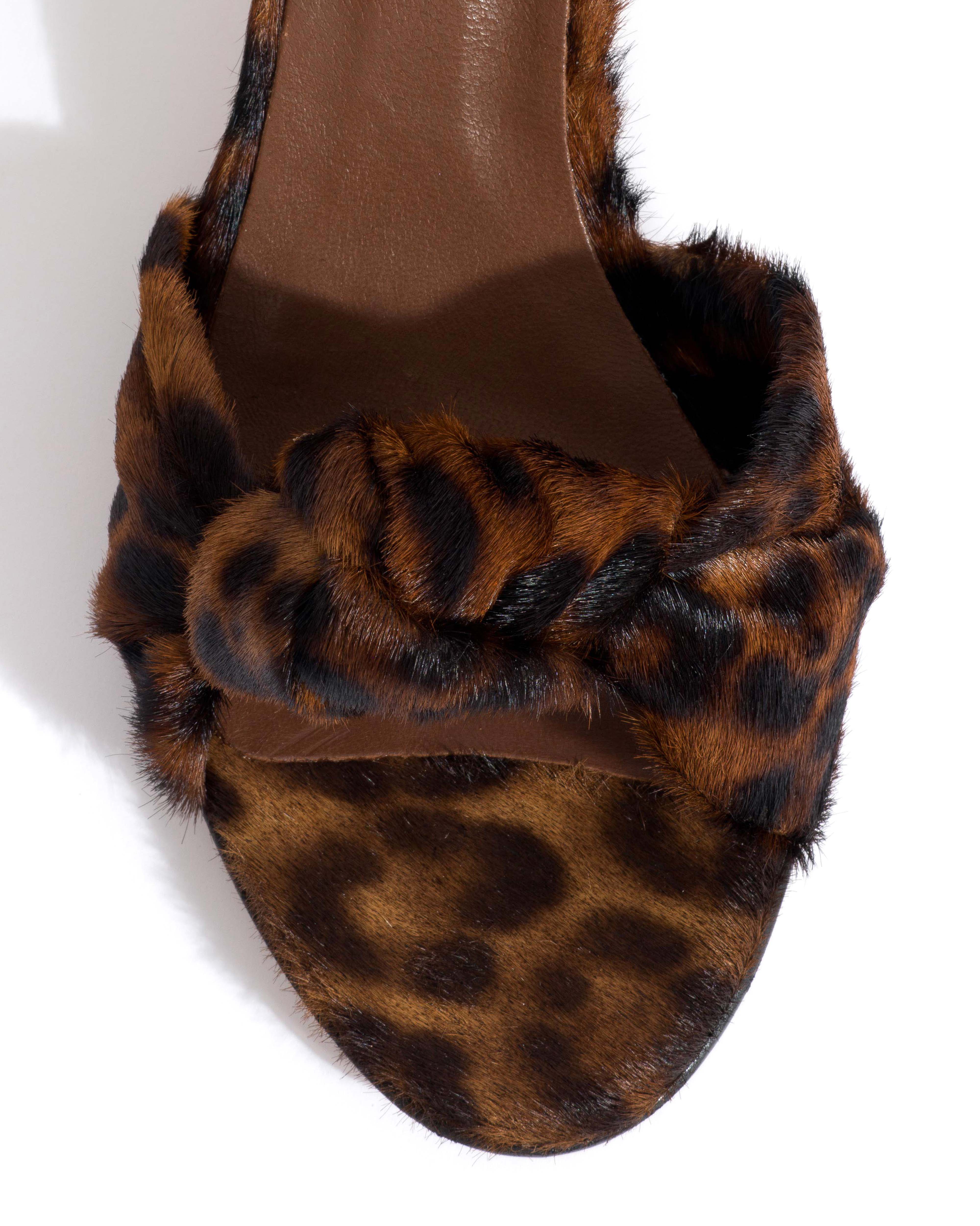 Aliza 50 stiletto Calf hair Leopard - Image 5