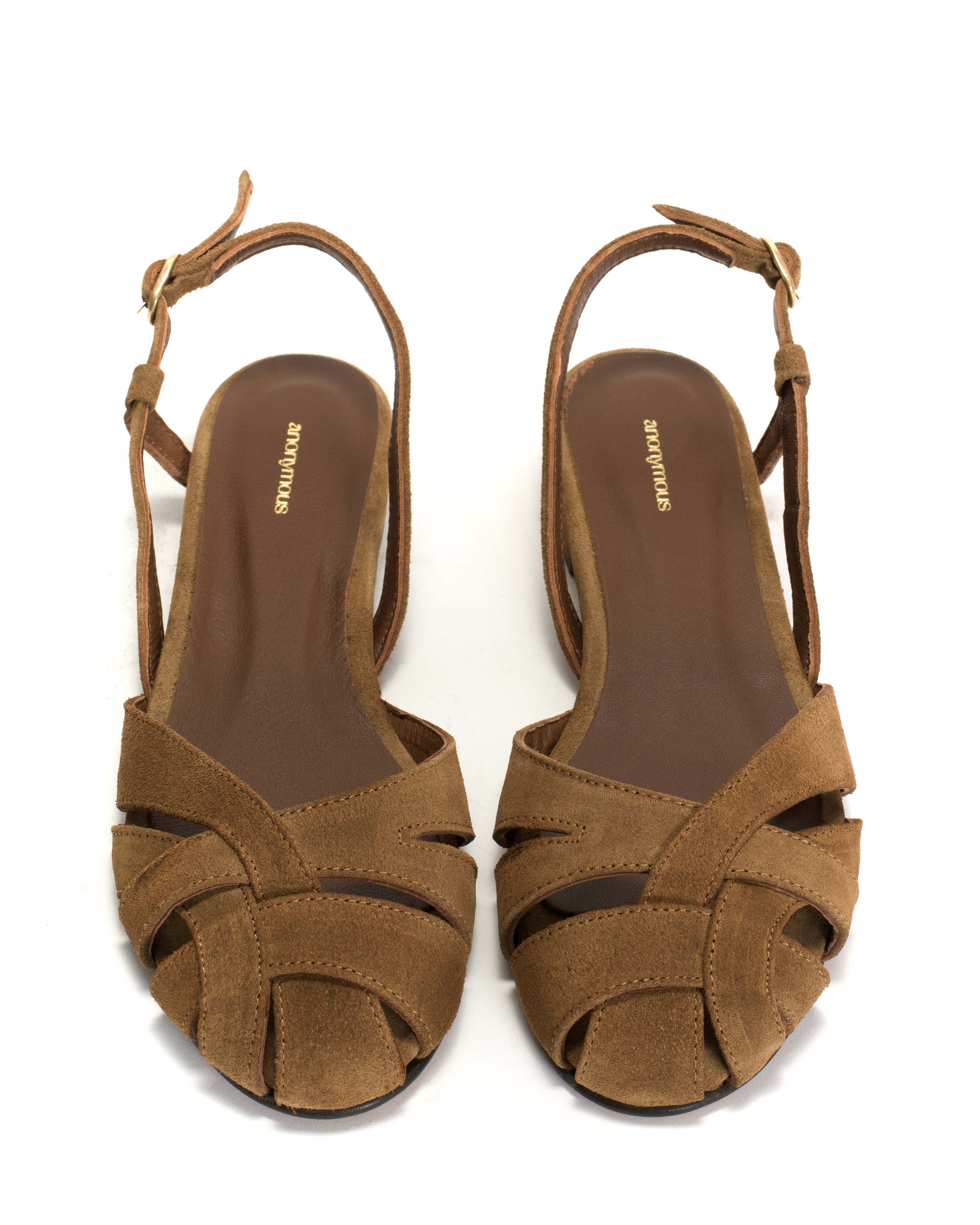 Banie 20 Calf suede Cinnamon - Image 3