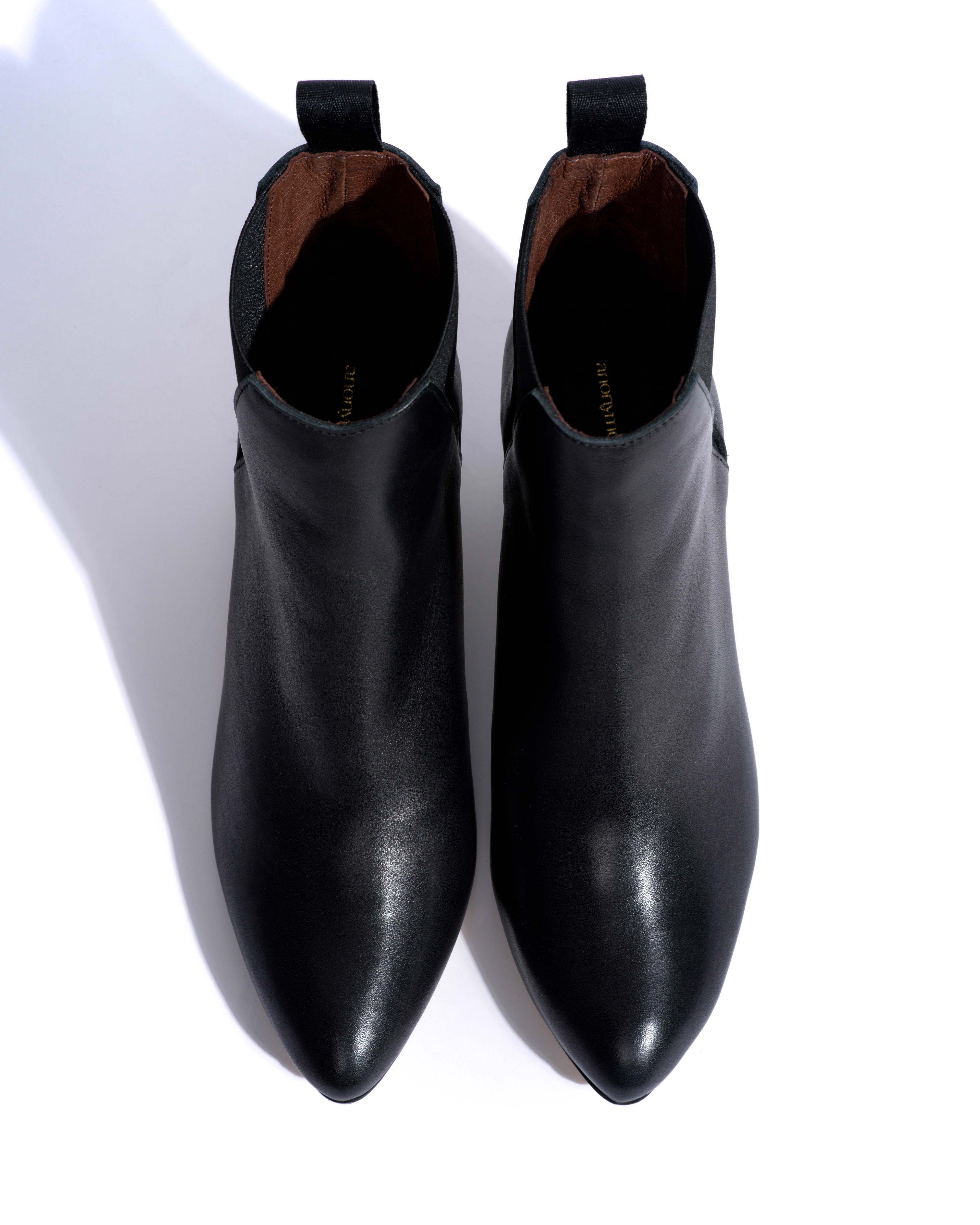 Clivia 50 cone Soft calf Black - Image 5