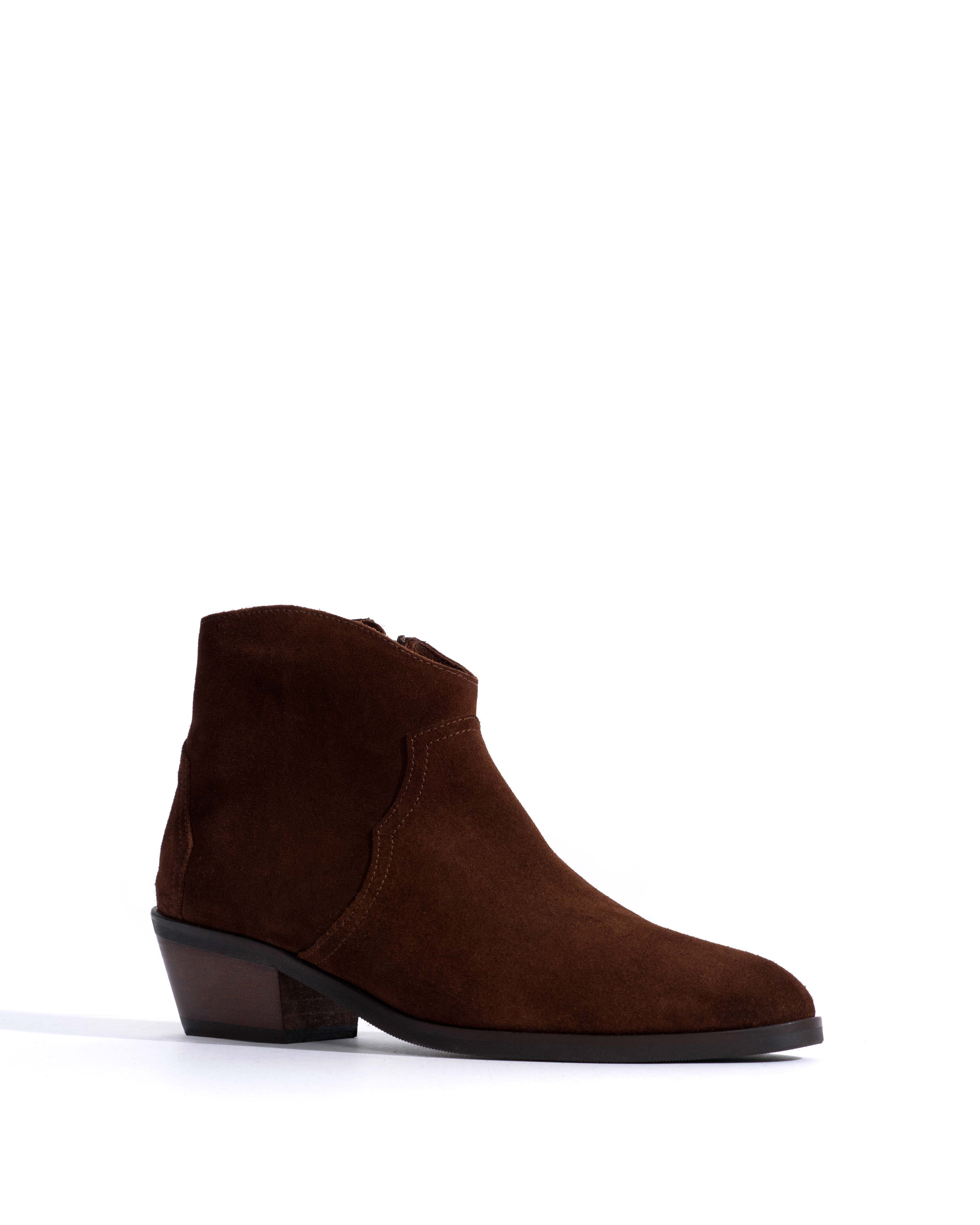 Fiona 35 Calf suede Chocolate - Image 2