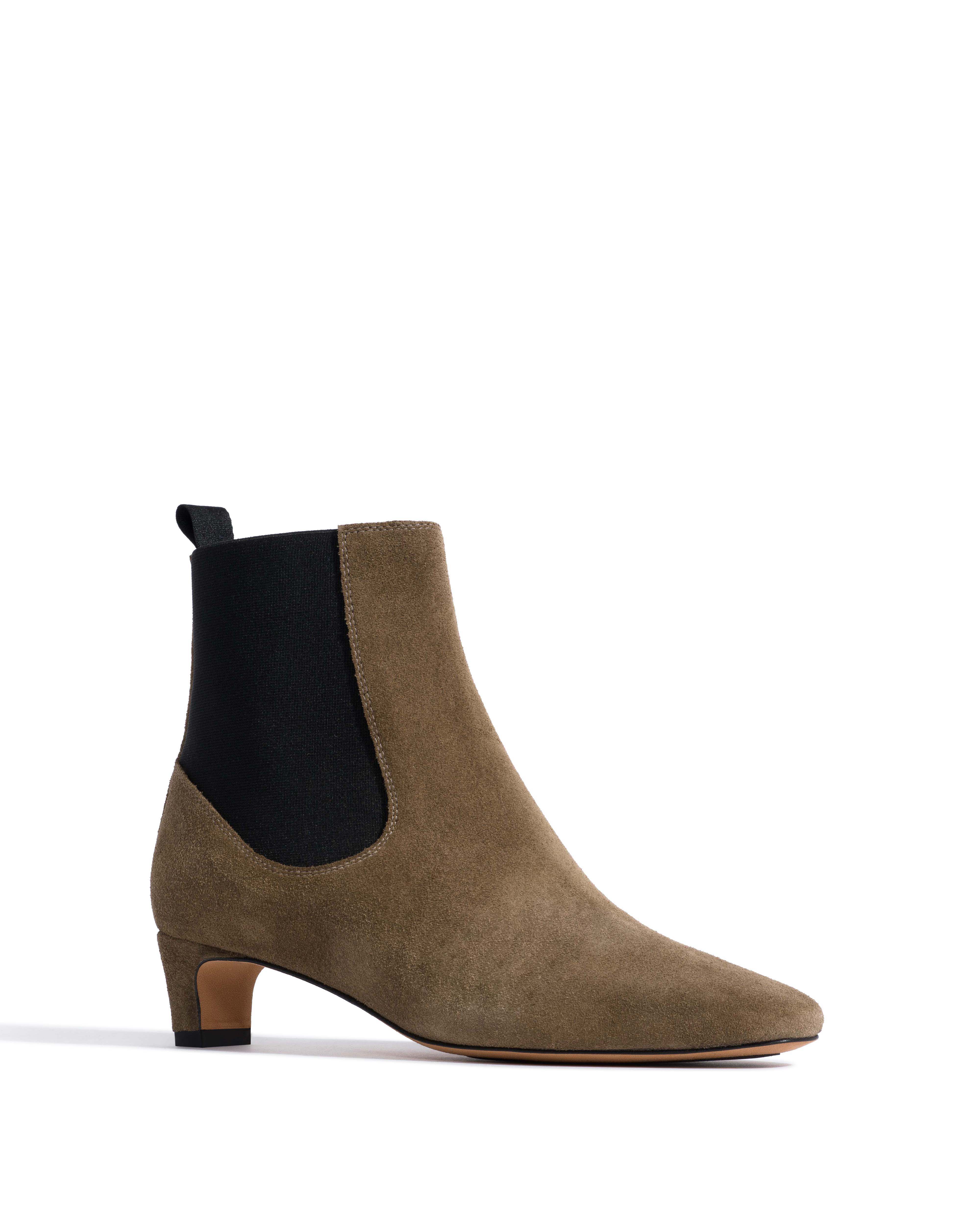 Gaby 40 Calf suede Dried olive - Image 2