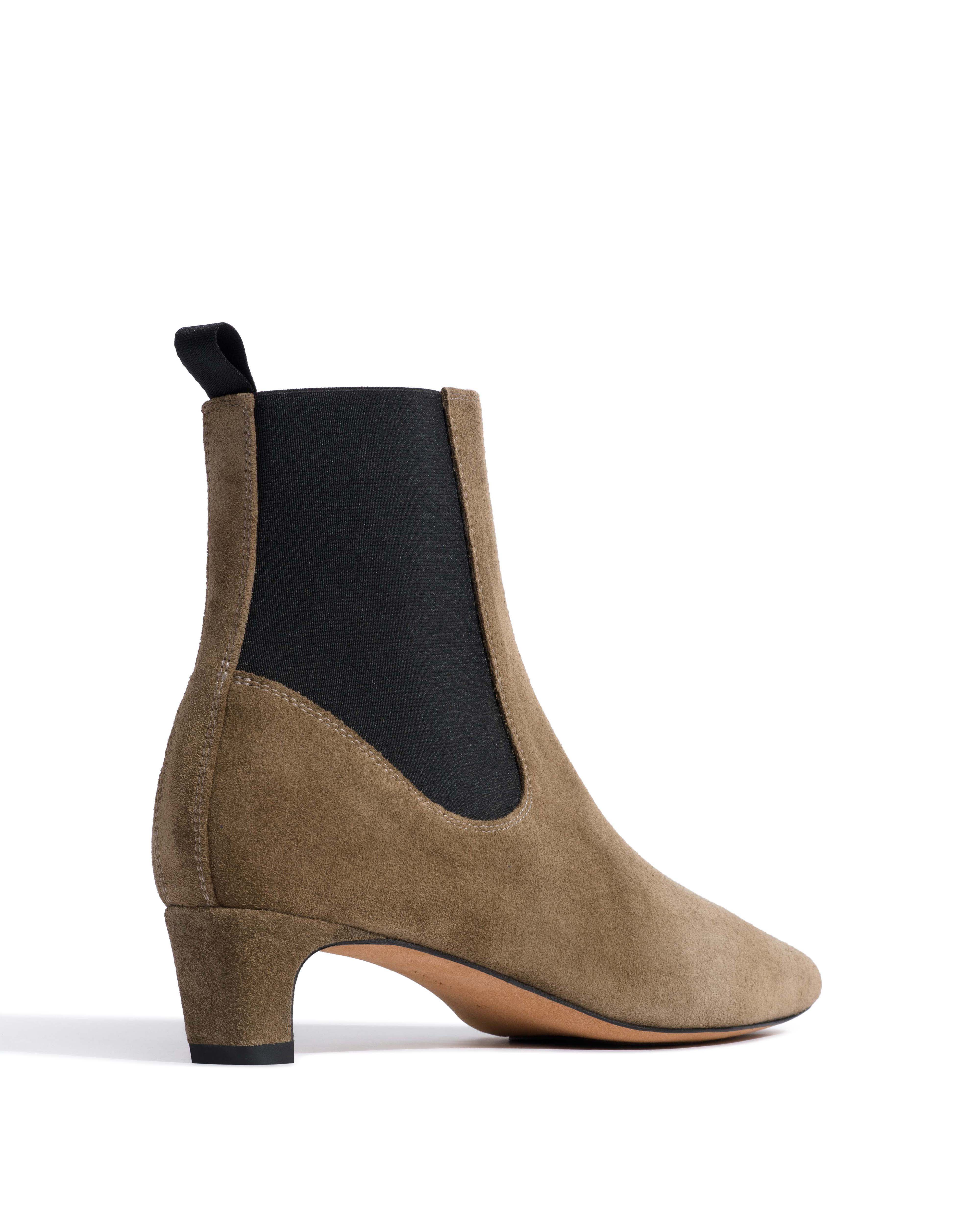 Gaby 40 Calf suede Dried olive - Image 3