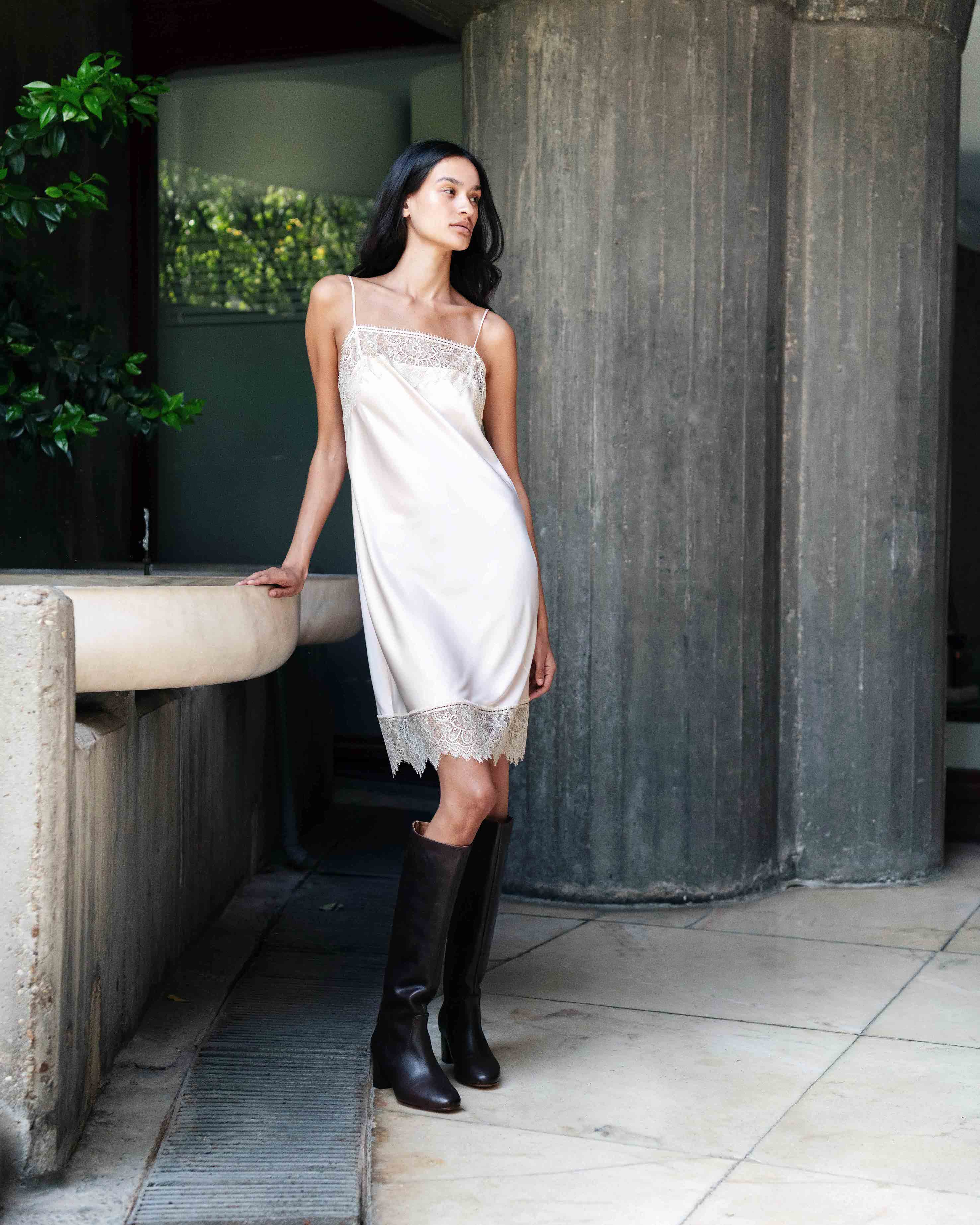 Henriette Vegetal soft calf Coffee brown - Image 3