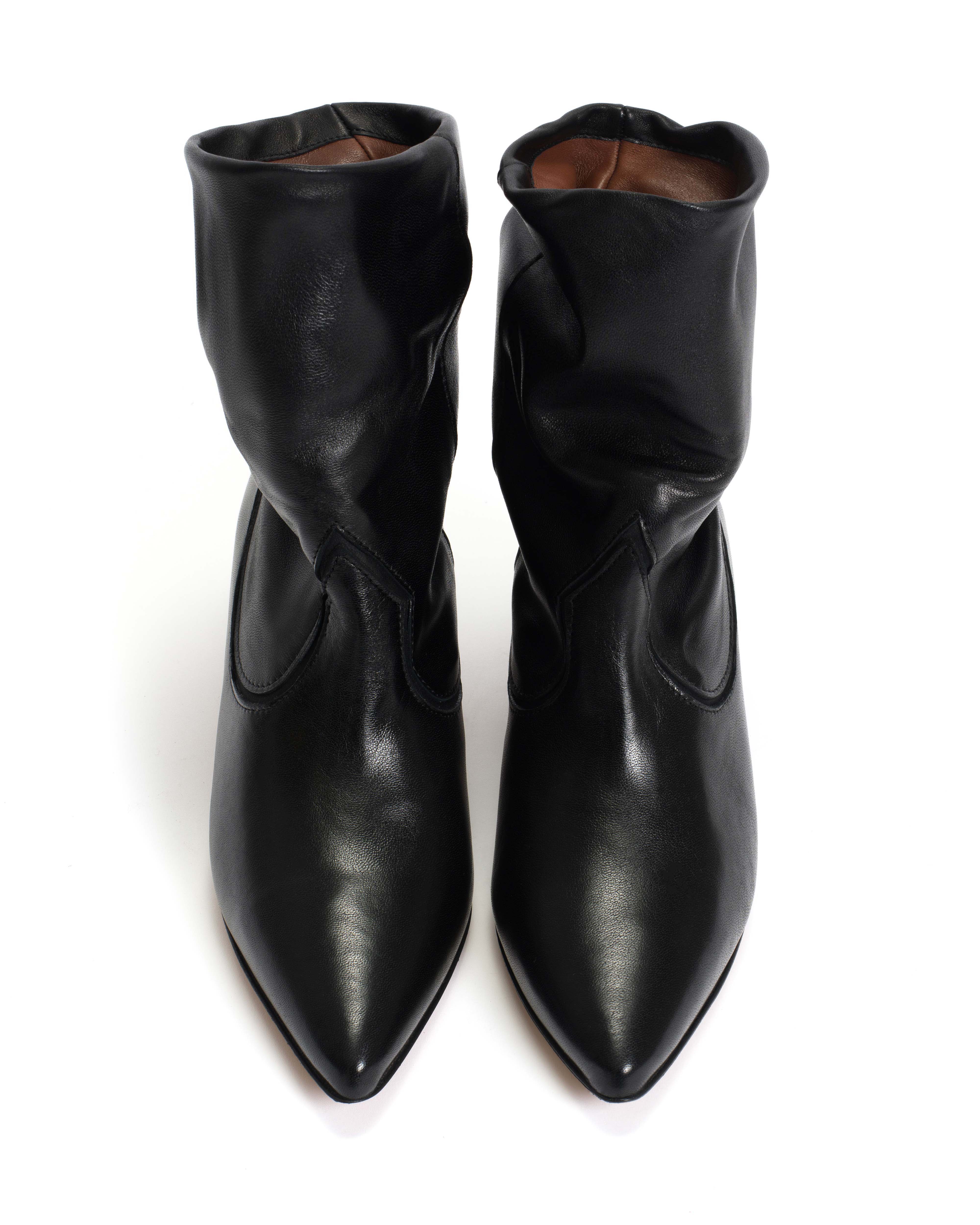 Hicha 40 stiletto Silky calf Black - Image 3