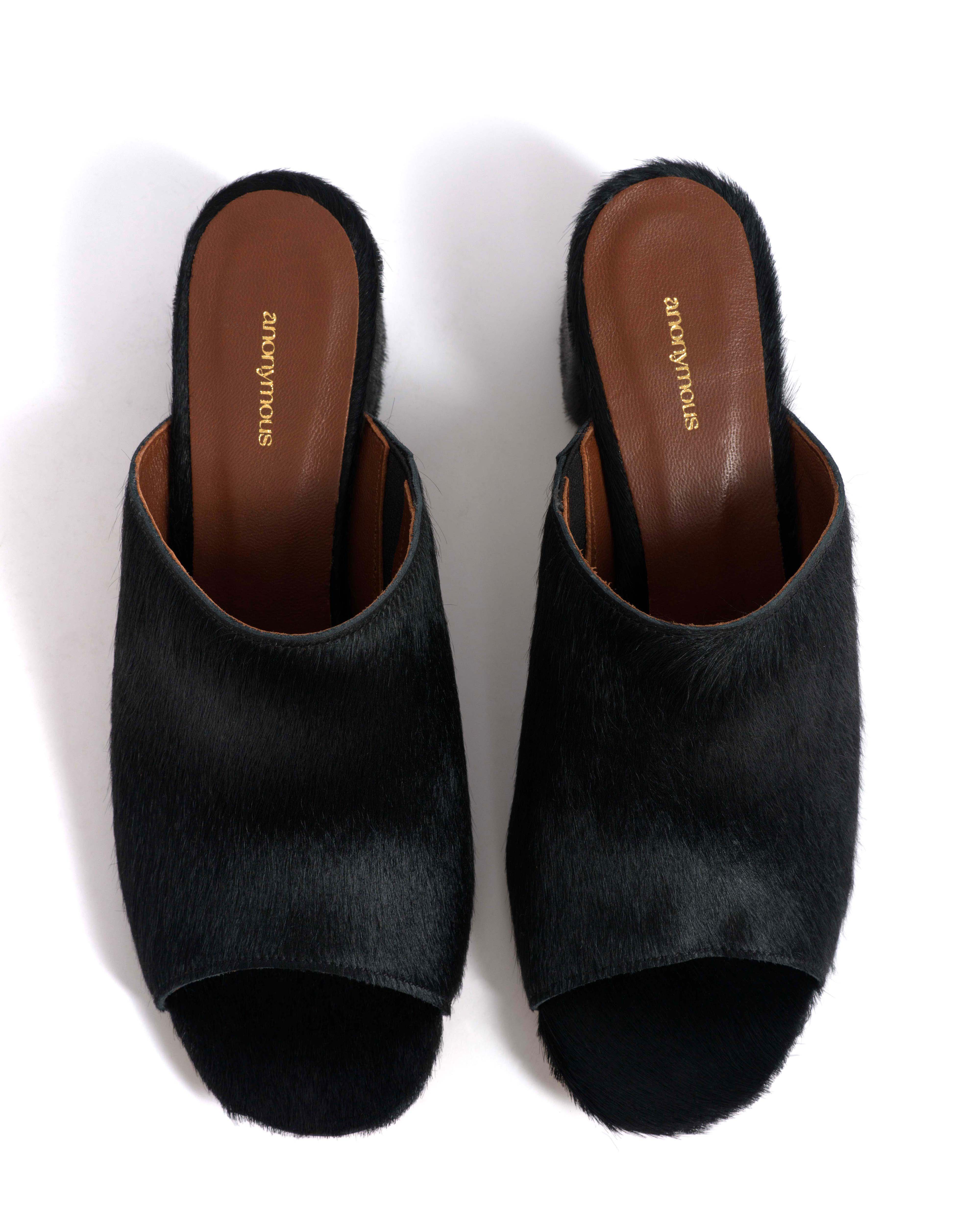 Horizon 55 Calf hair Black - Image 4