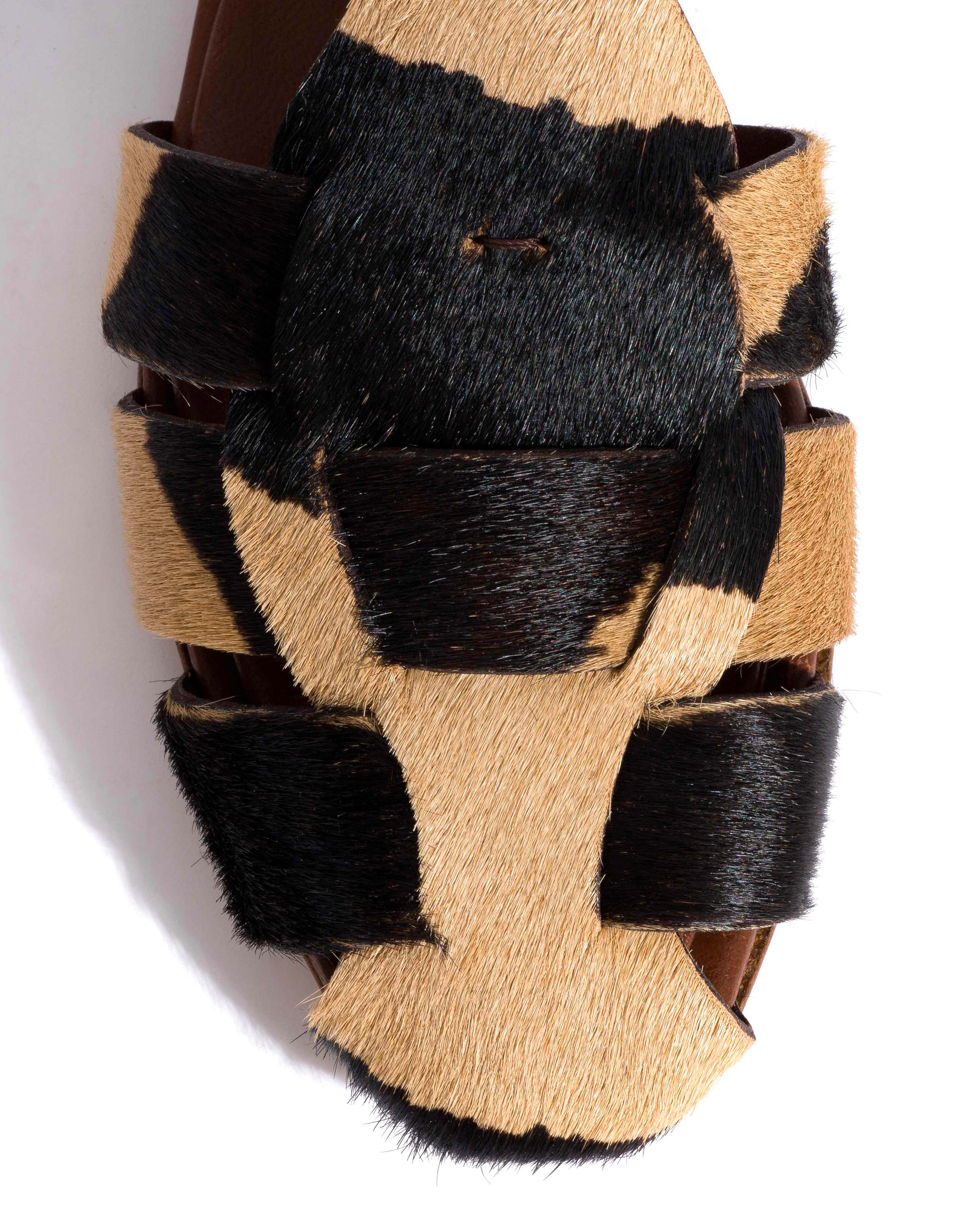 Lain flats Calf hair Tapir - Image 5