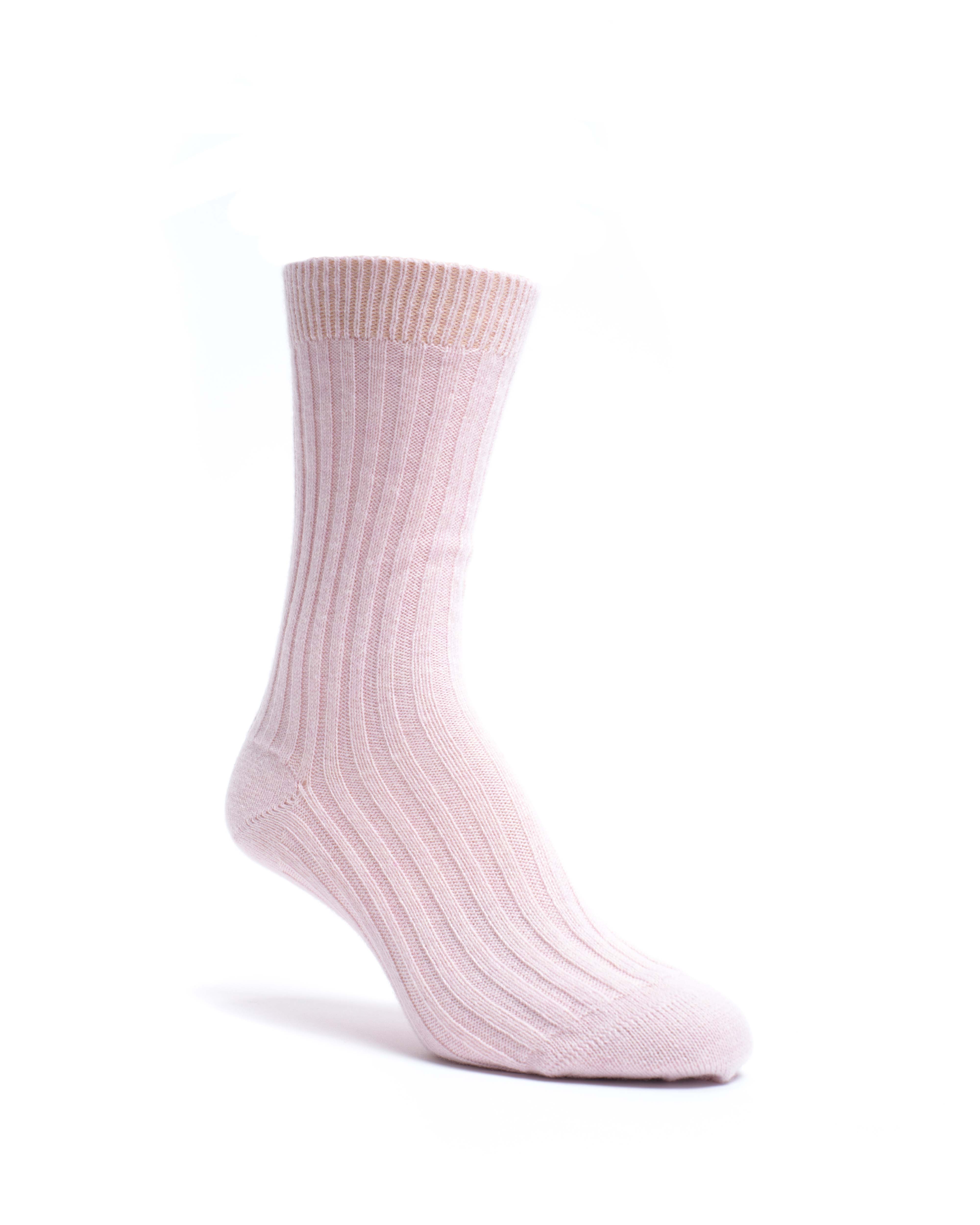 Magdai cashmere socks 100% cashmere (socks) Faded pink - Image 2