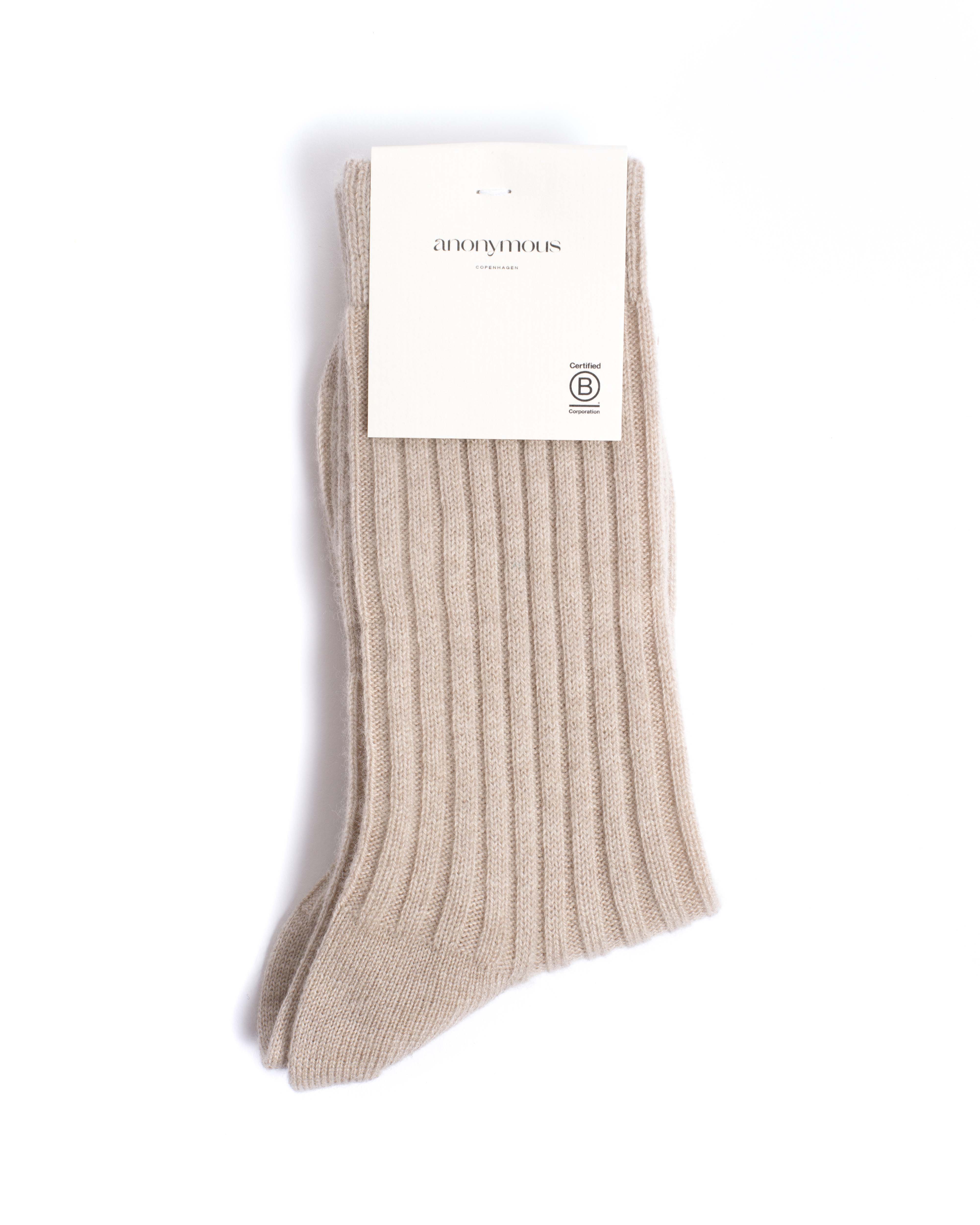 Magdai cashmere socks 100% cashmere (socks) Powder - Image 3