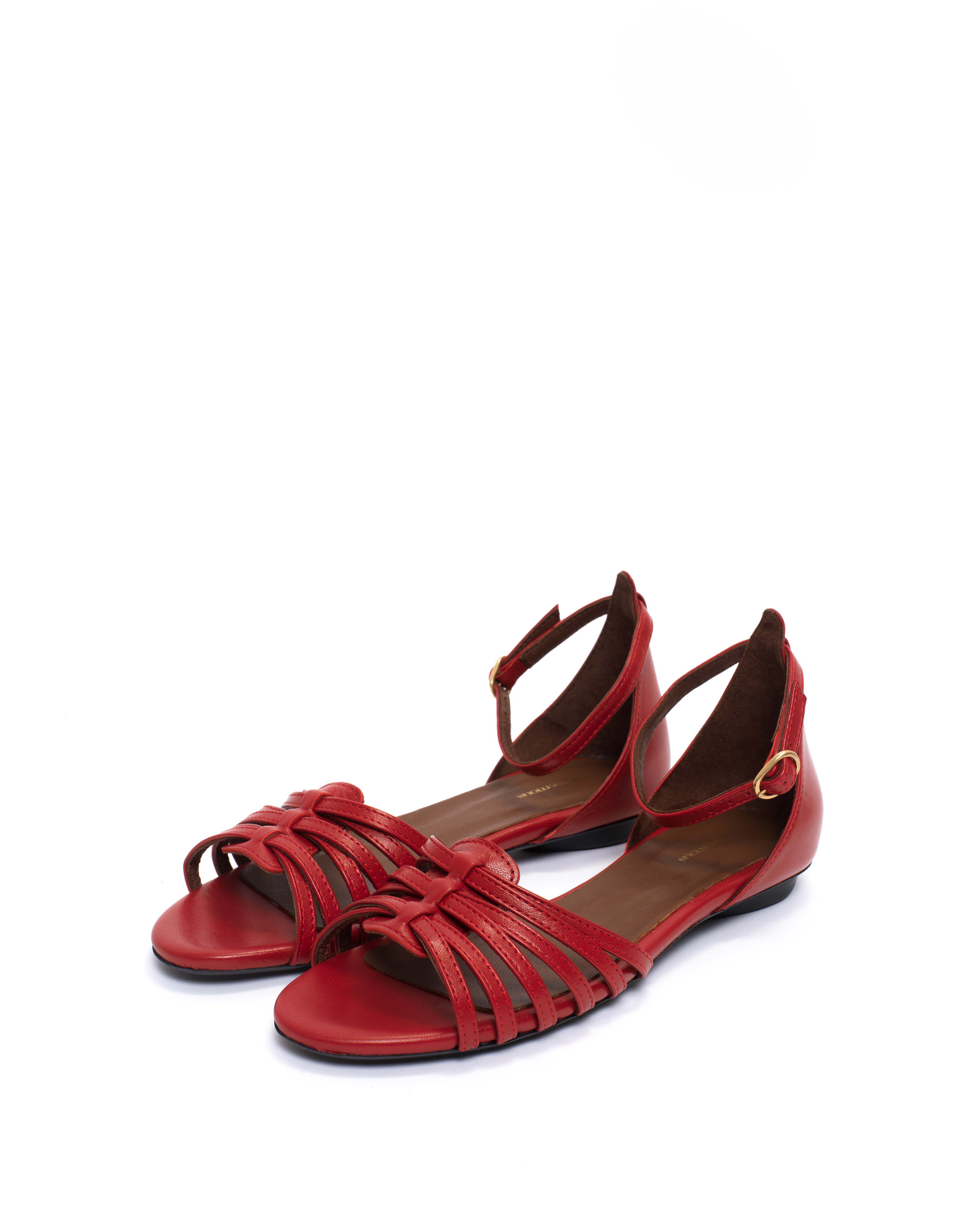 Mareike 10 Shiny lamb Ruby red - Image 2