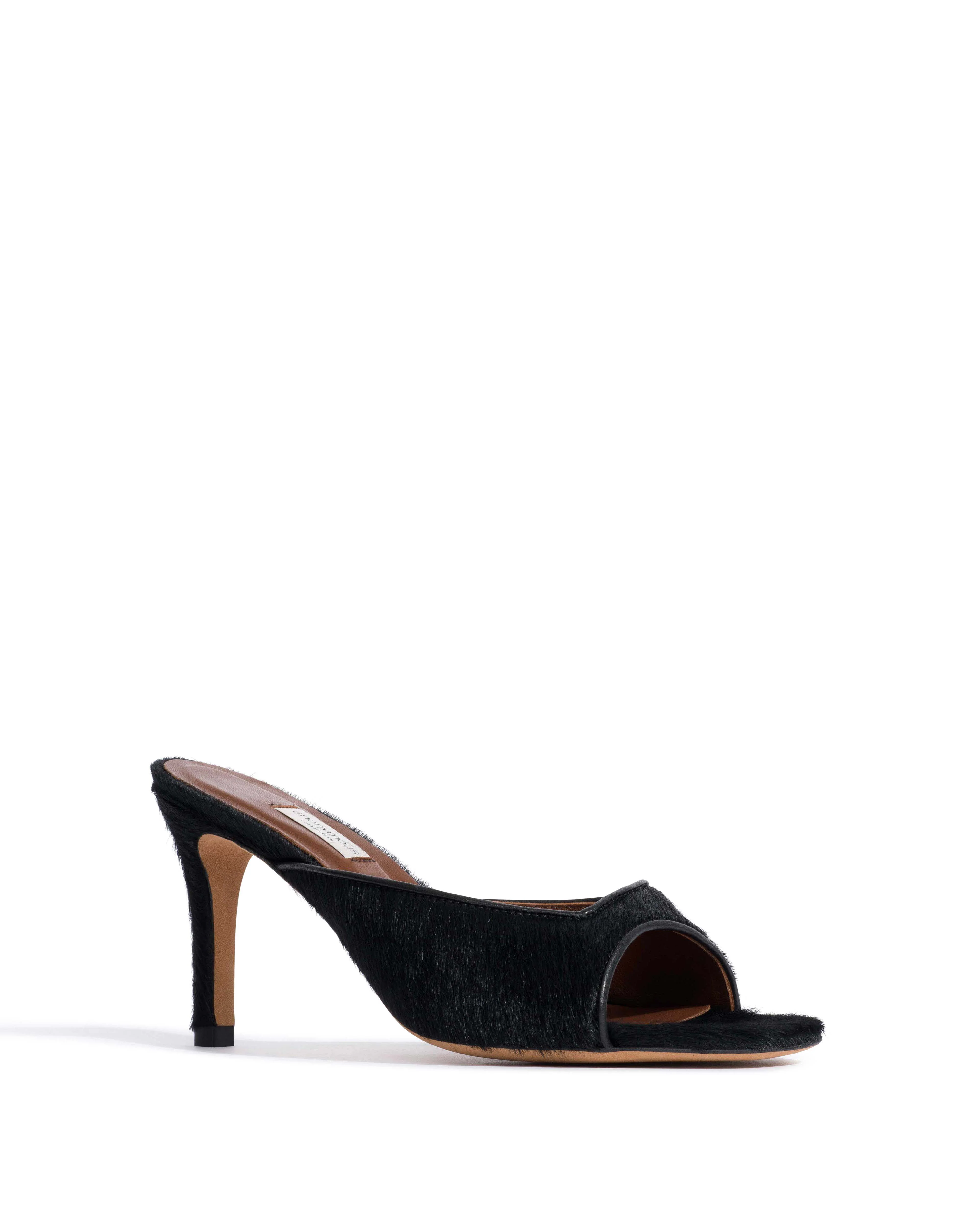 Mazy 75 Calf hair Black - Image 2