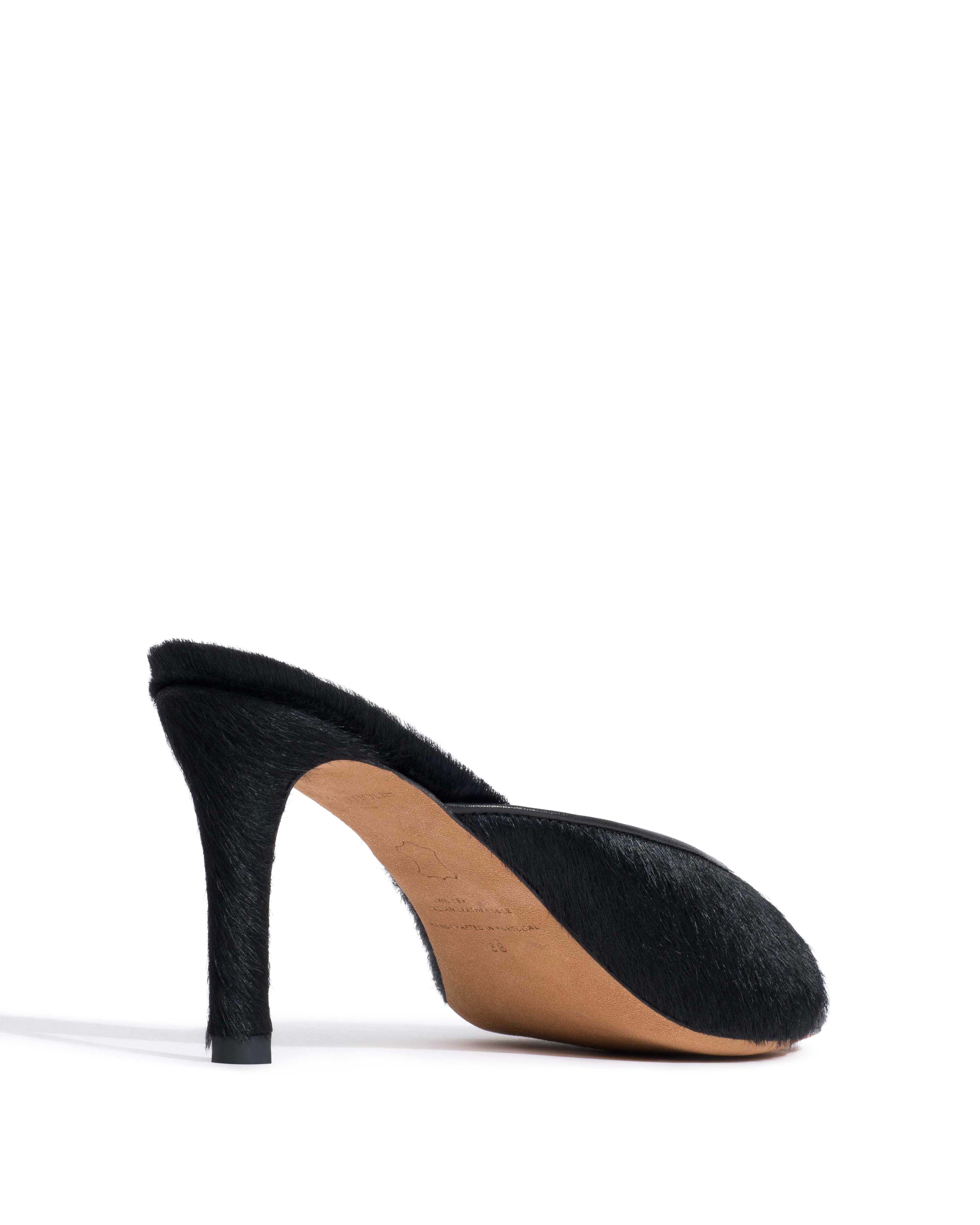 Mazy 75 Calf hair Black - Image 3