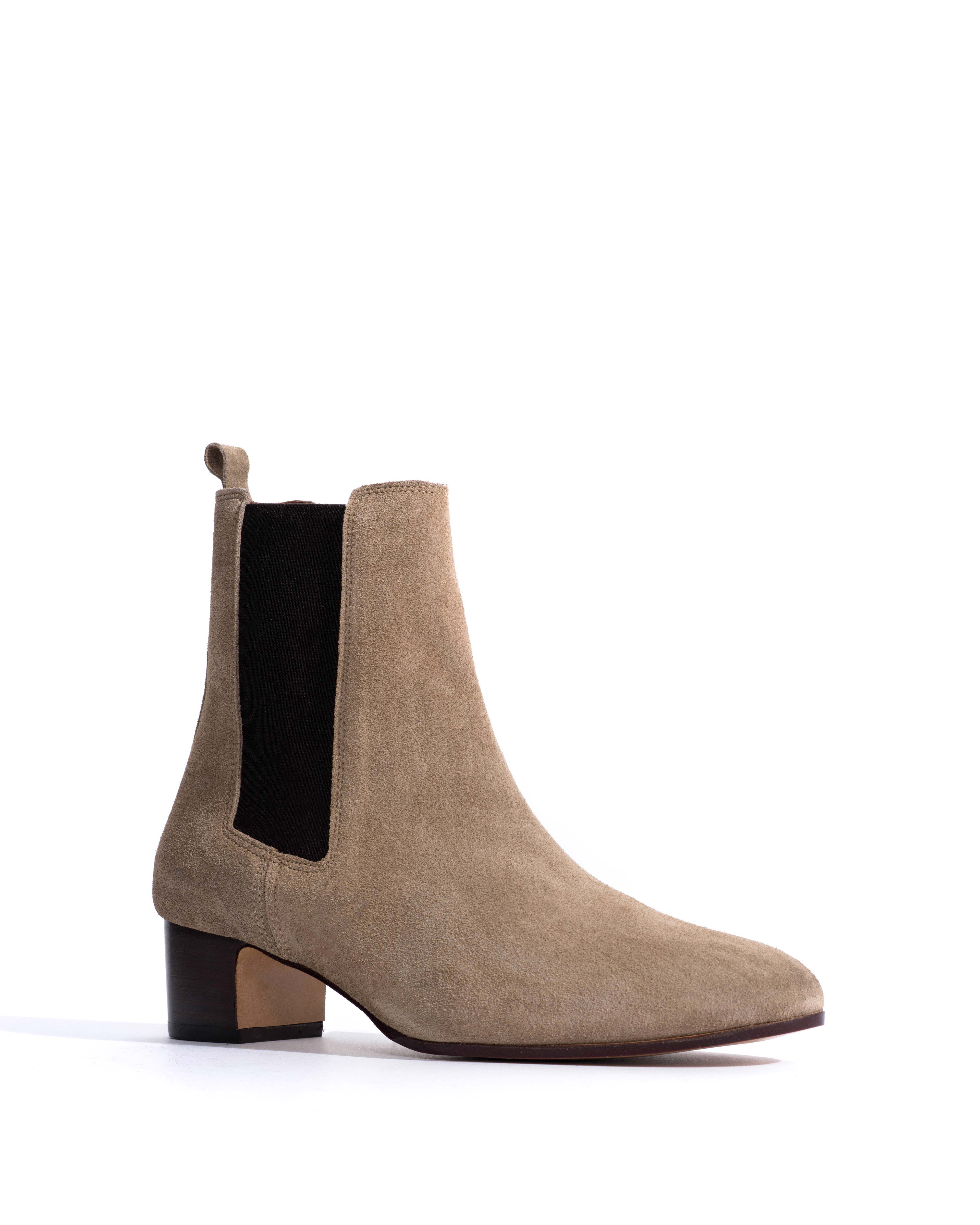 Niabella Calf suede Mushroom - Image 2
