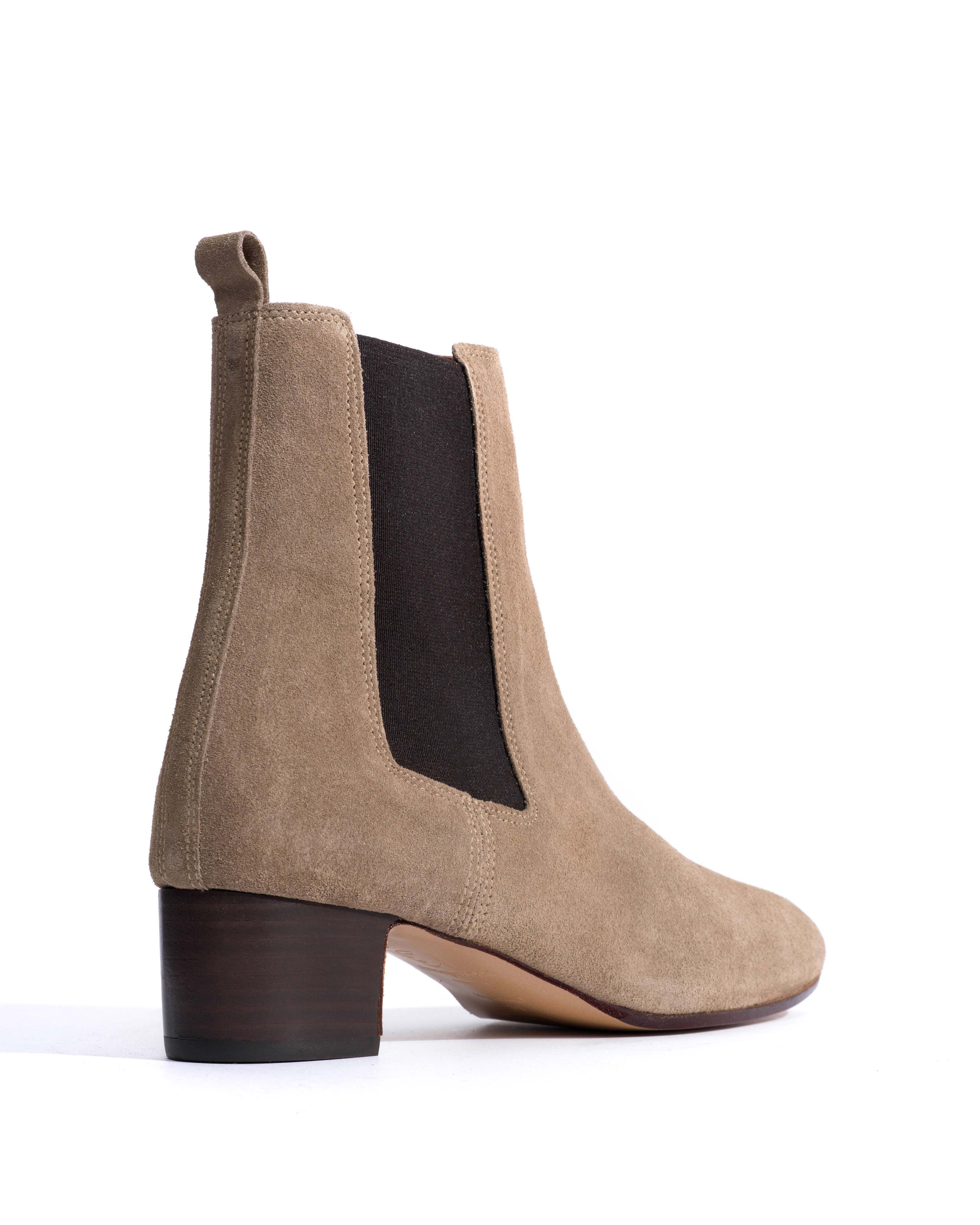 Niabella Calf suede Mushroom - Image 3