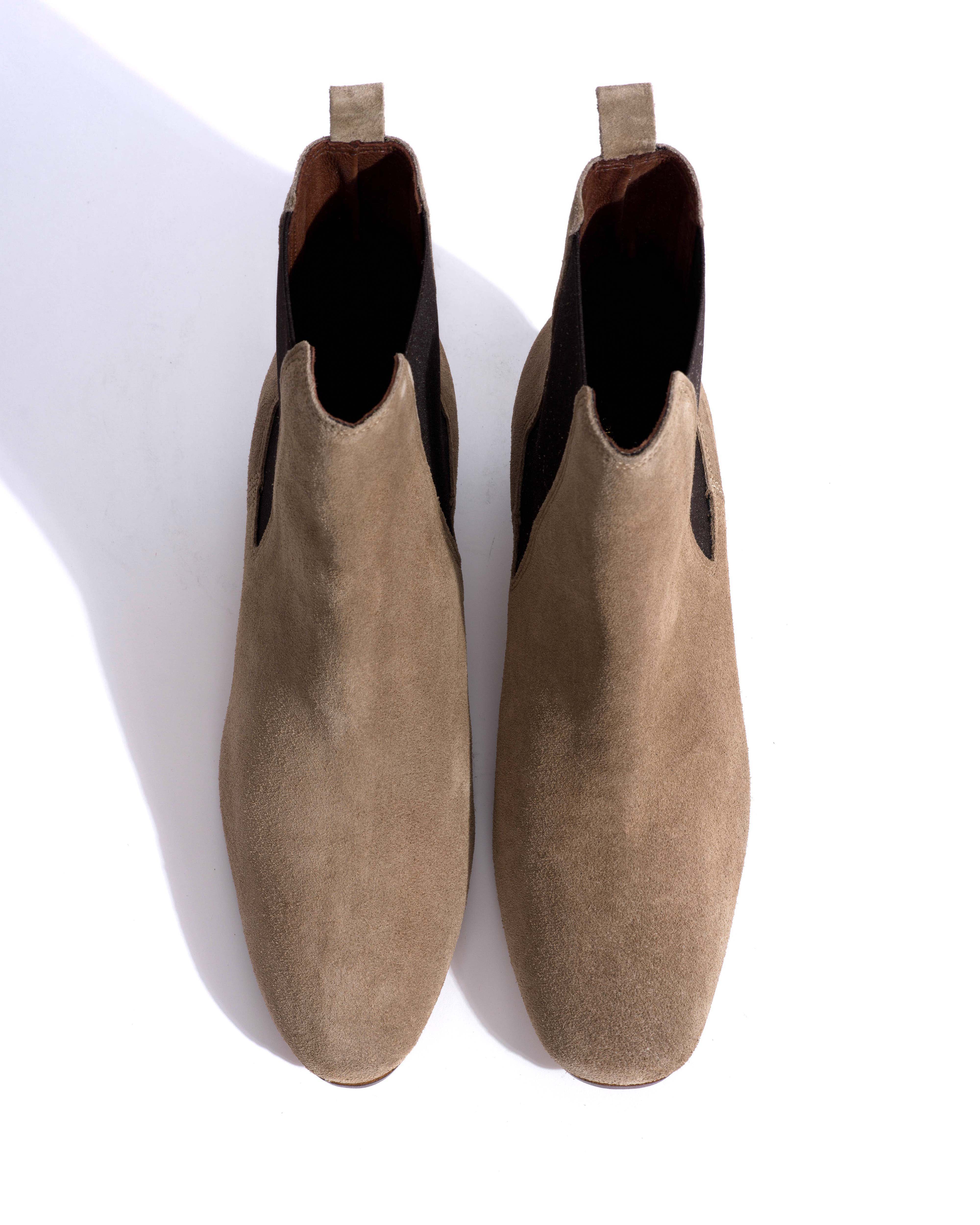 Niabella Calf suede Mushroom - Image 4
