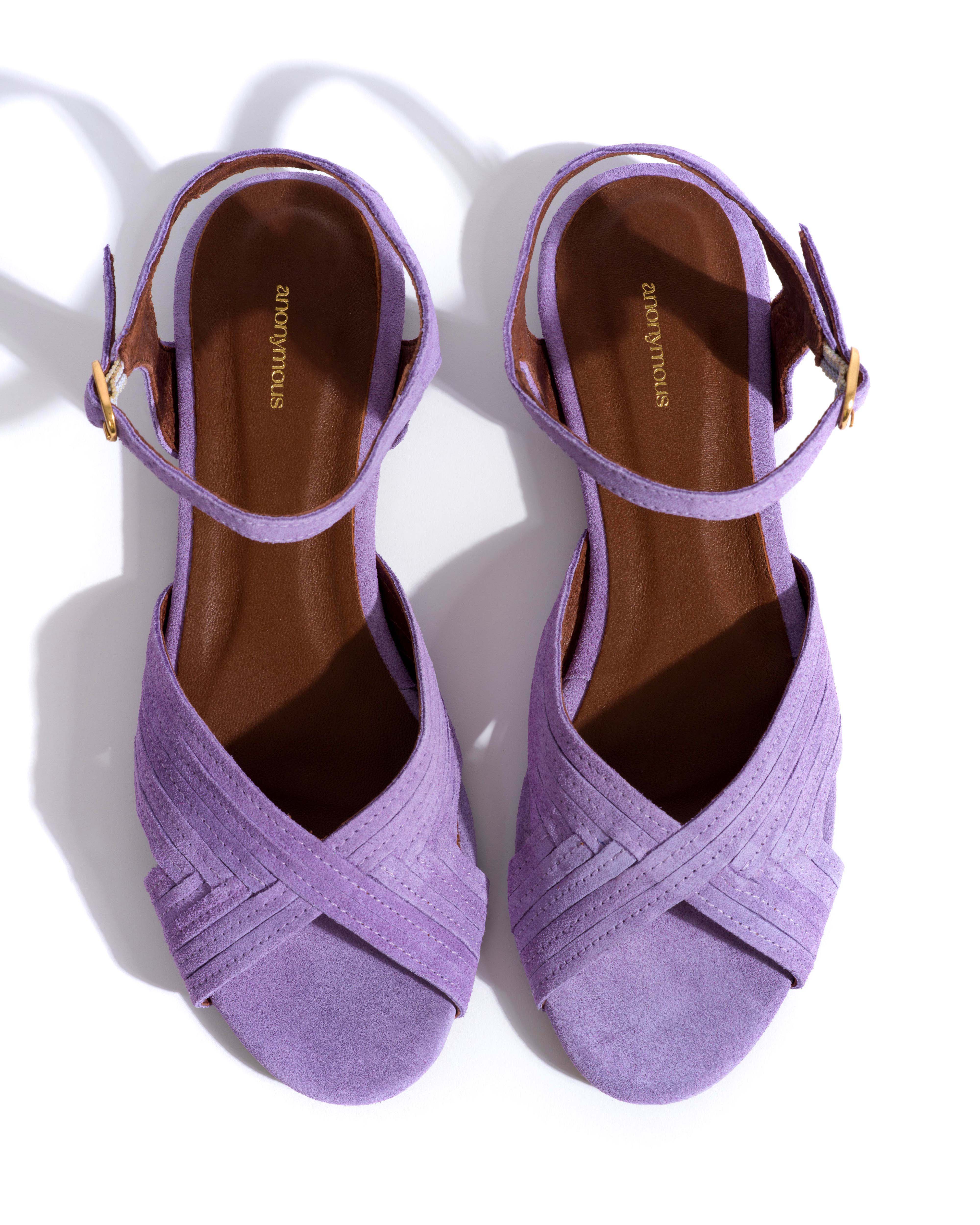 Niabi 10 Calf suede Lavender ice - Image 4