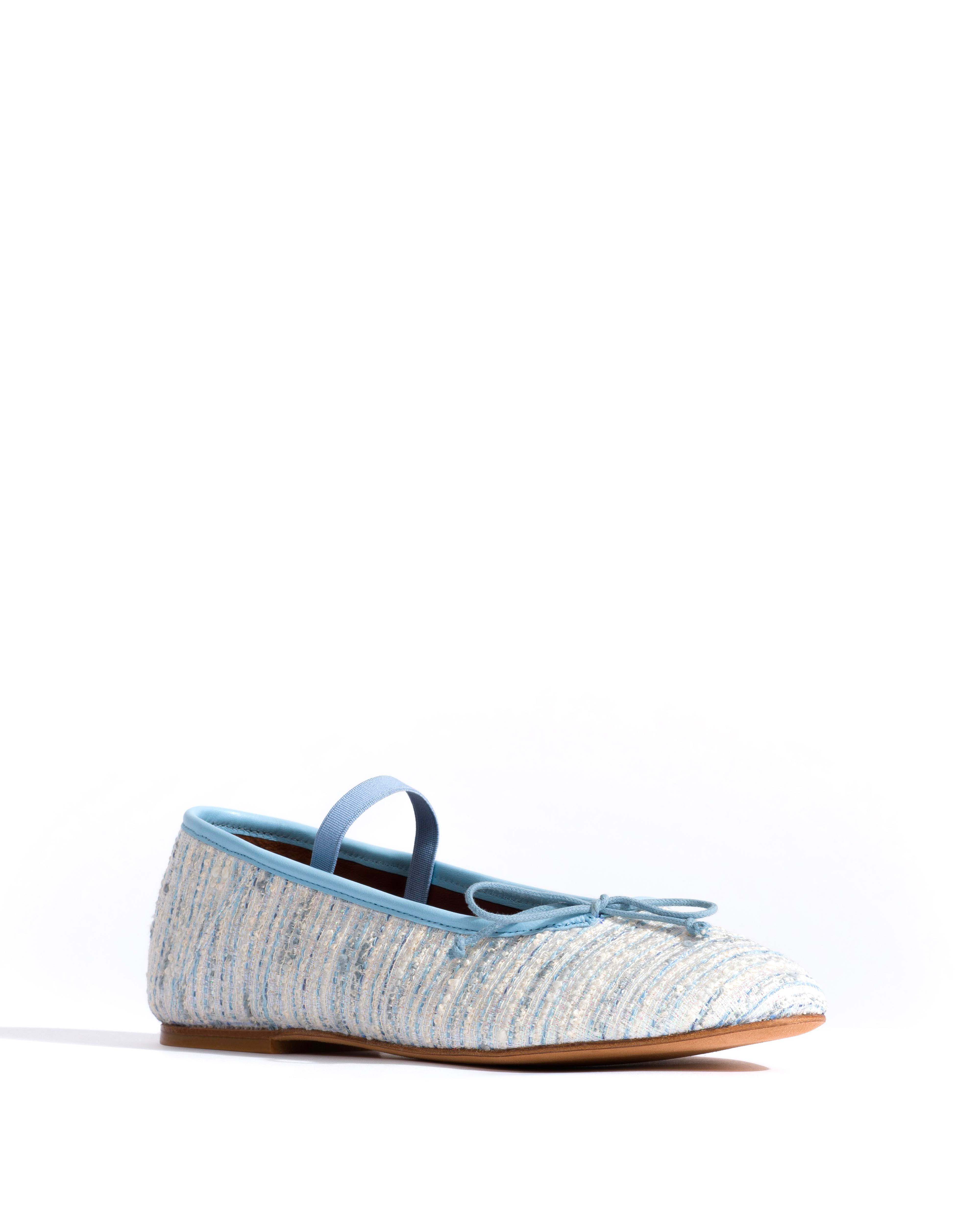 Rhina Boucle White porcelain blue - Image 2