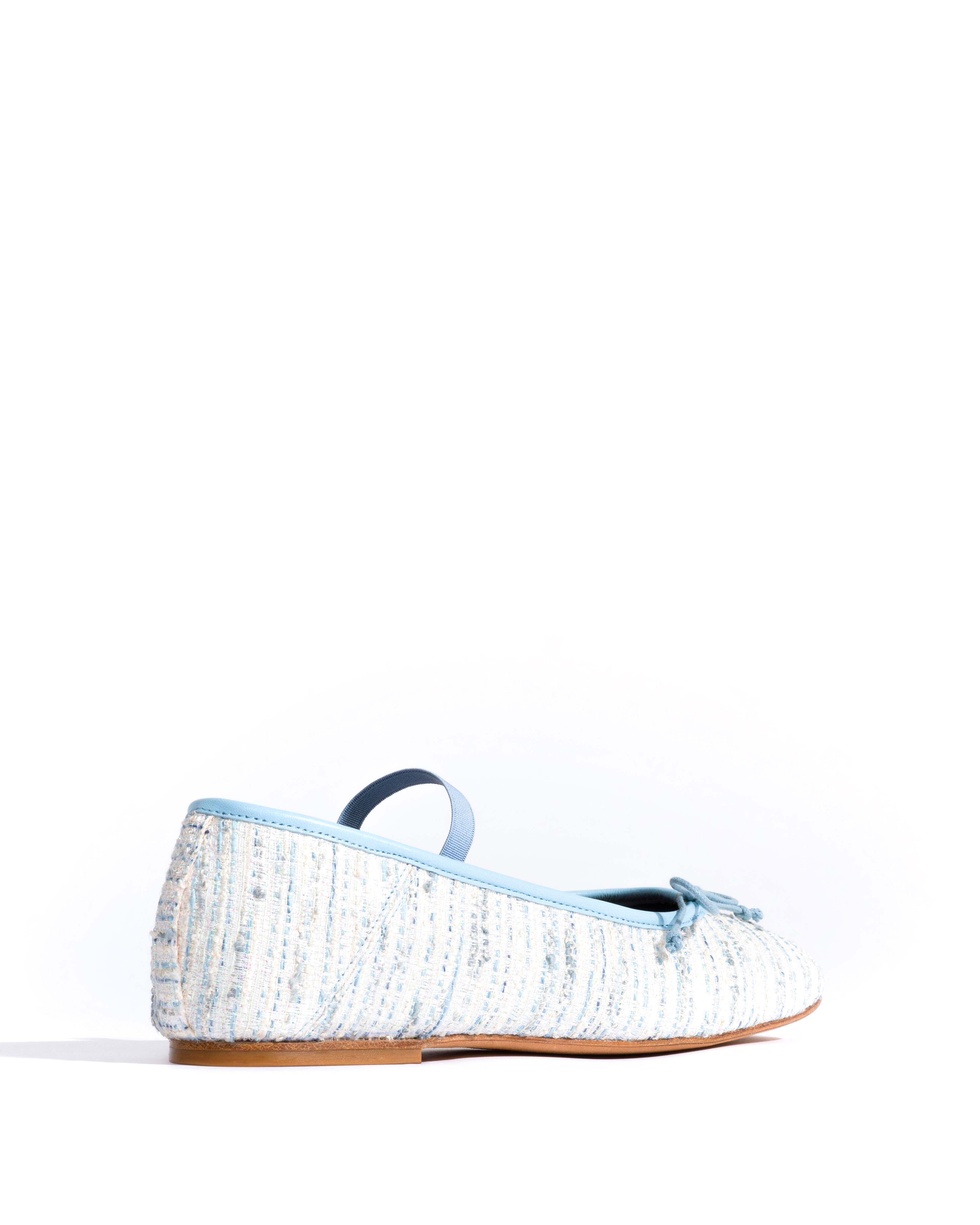Rhina Boucle White porcelain blue - Image 3