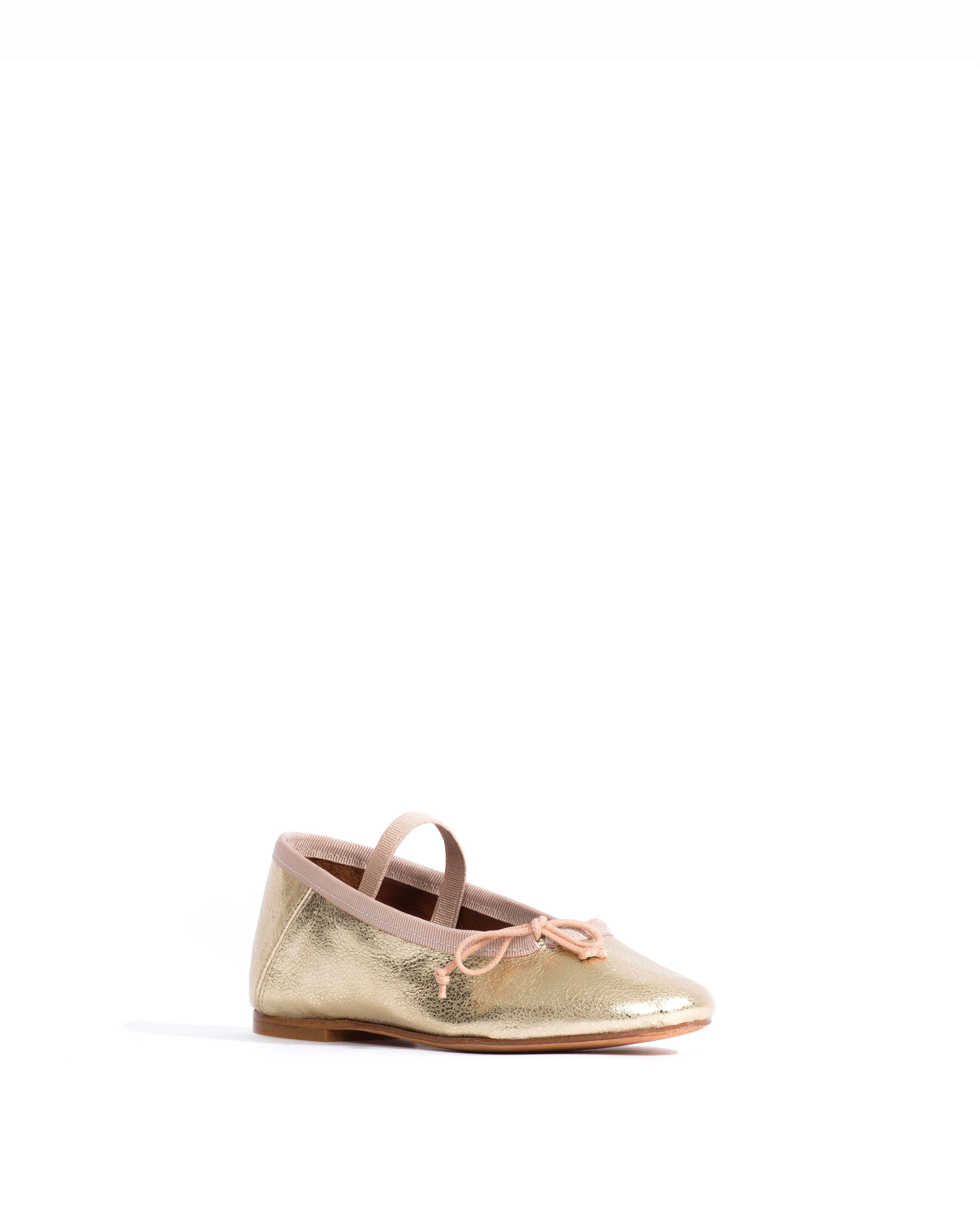 Rhina junior Grained metallic lamb Champagne - Image 2