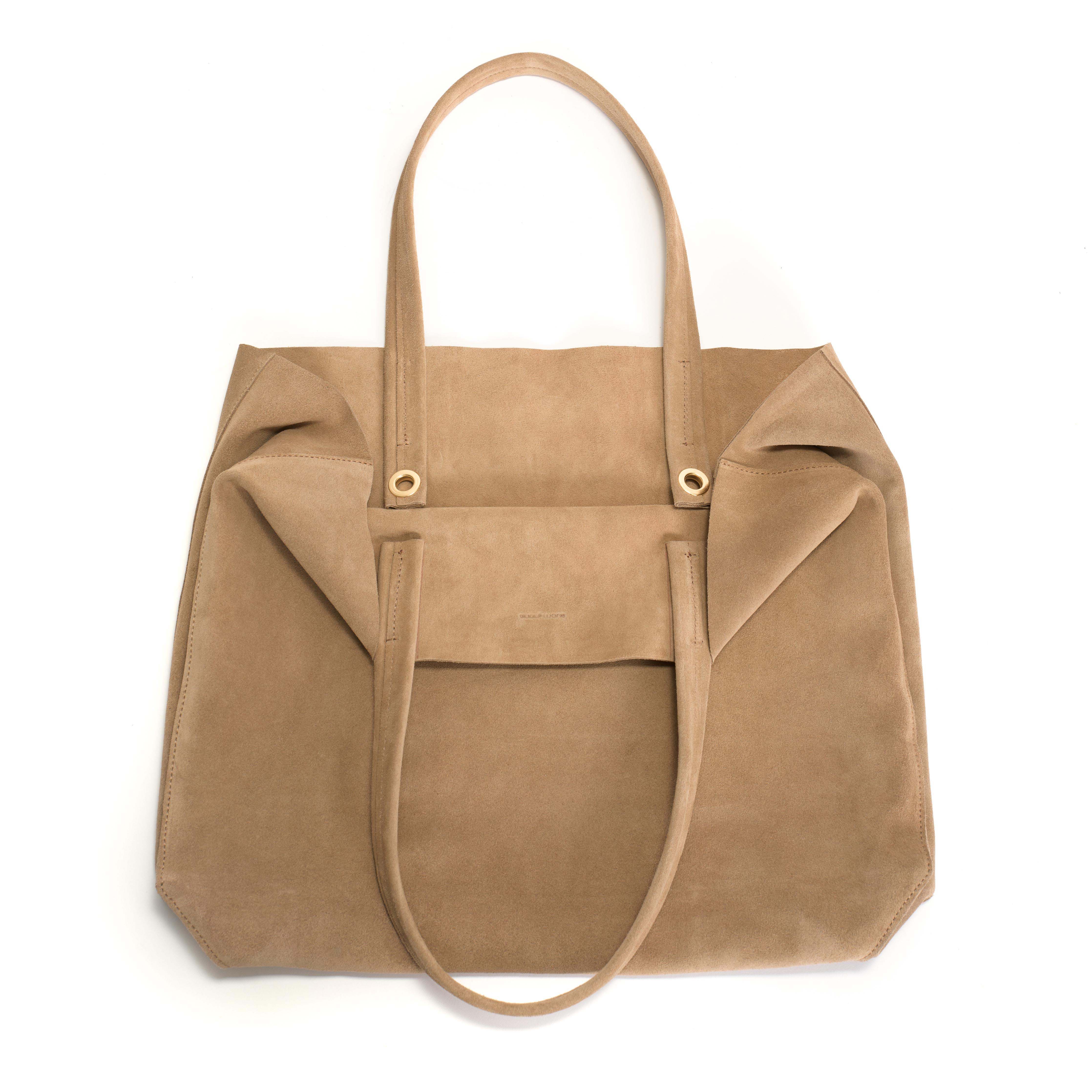 Ruba shopper Calf suede Desert sand - Image 5