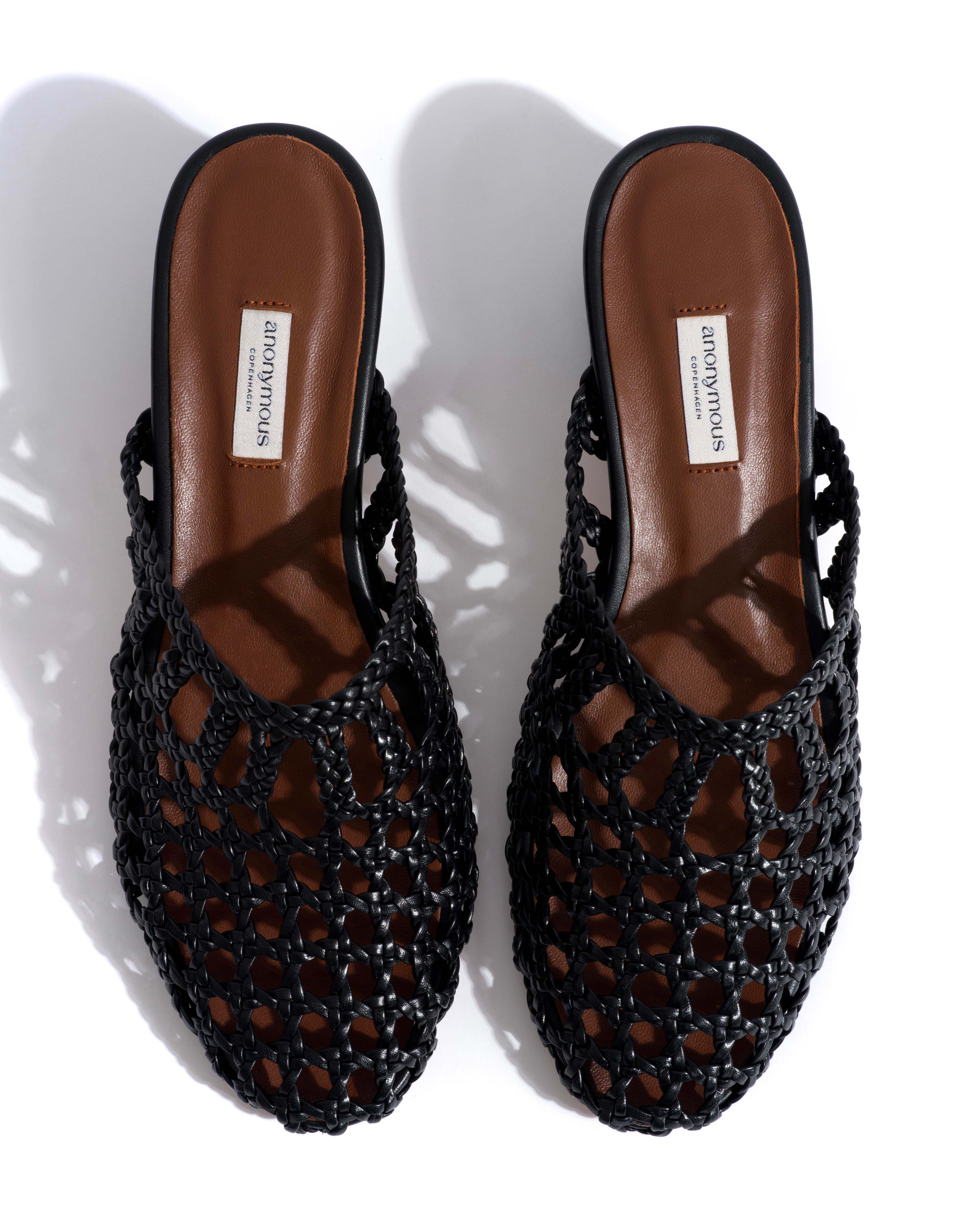 Sabrina 40 hand-braided leather Black - Image 4