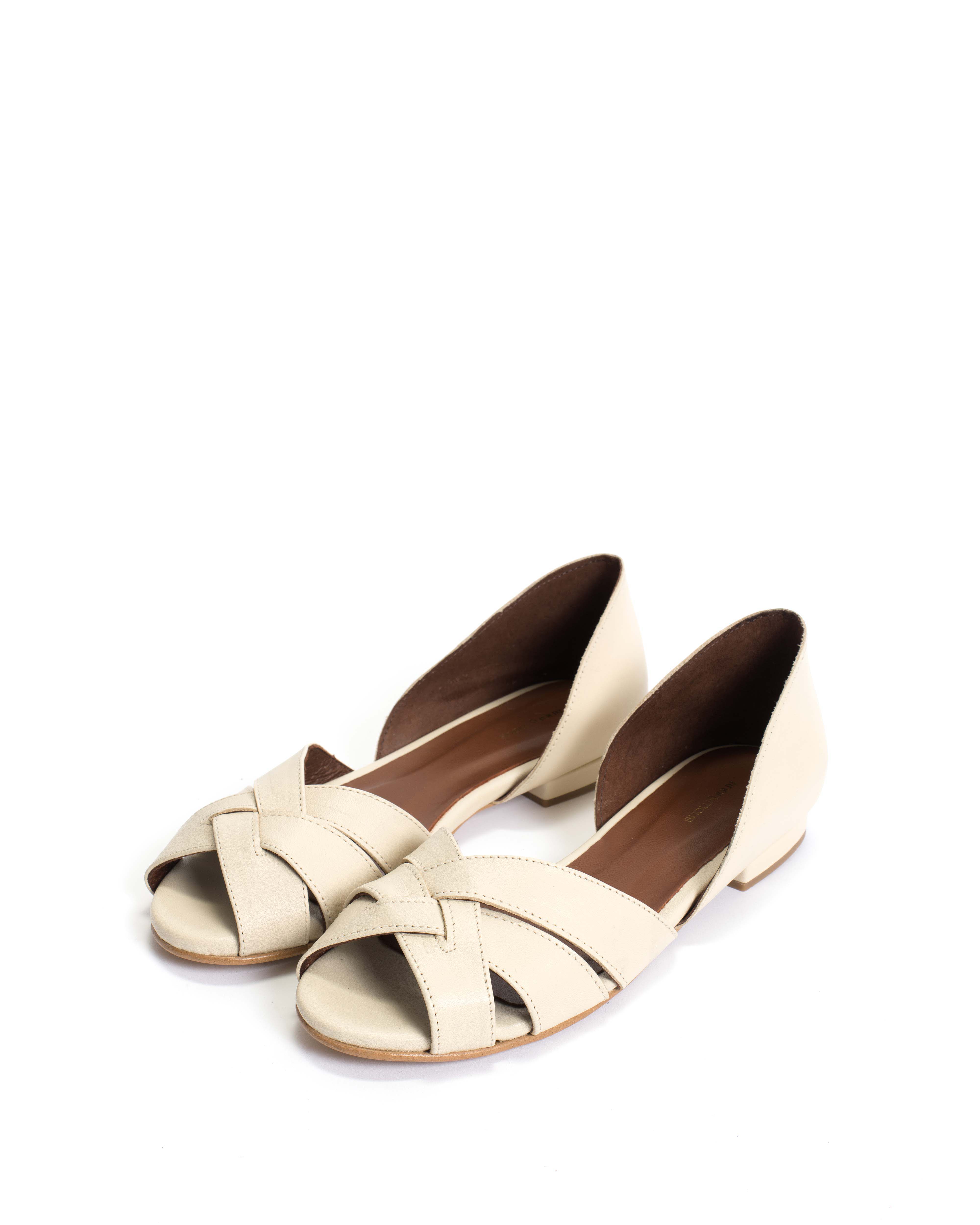 Sanni 20 Soft calf White sand - Image 2