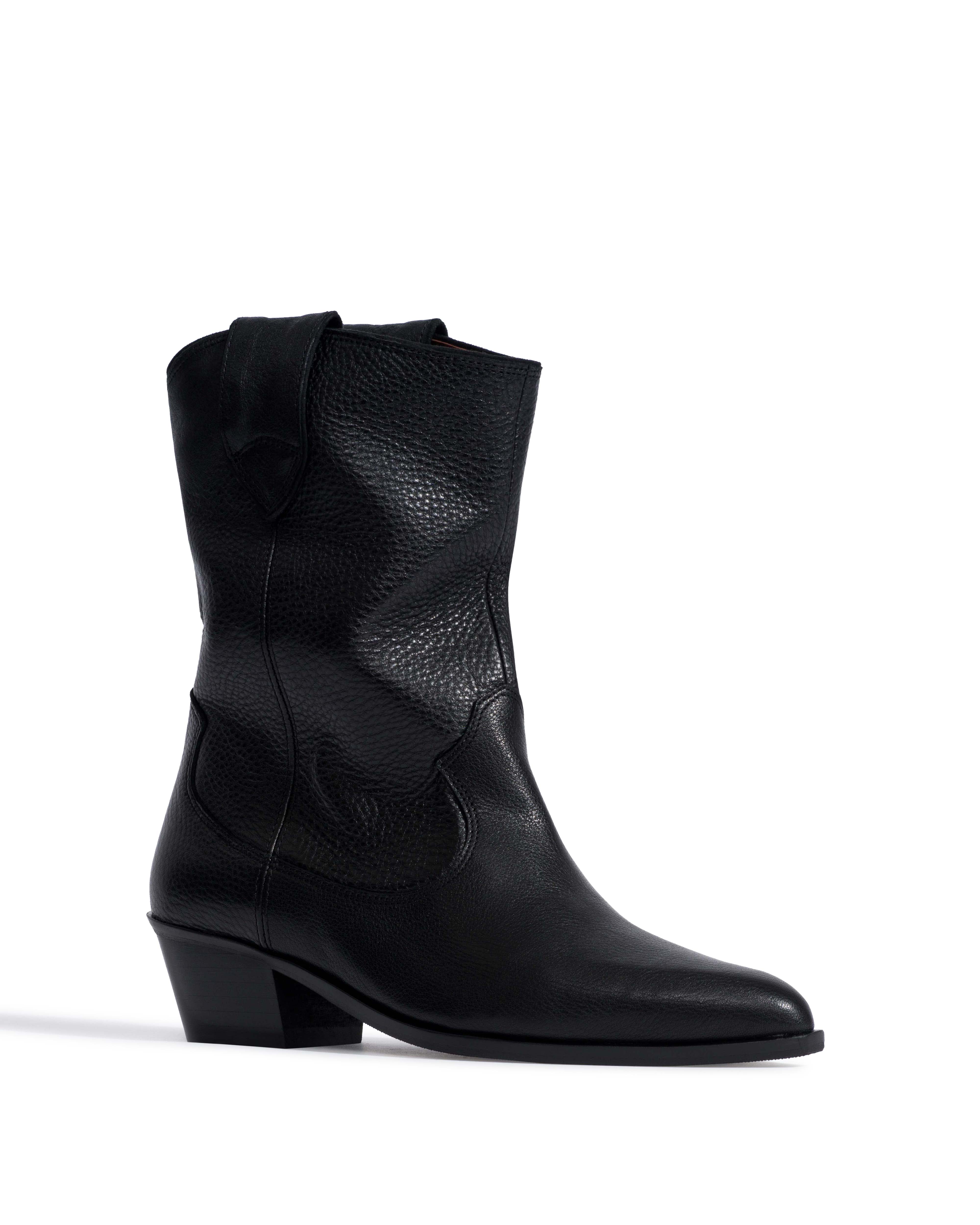 Saseline 35 Natural grain soft calf Black - Image 2
