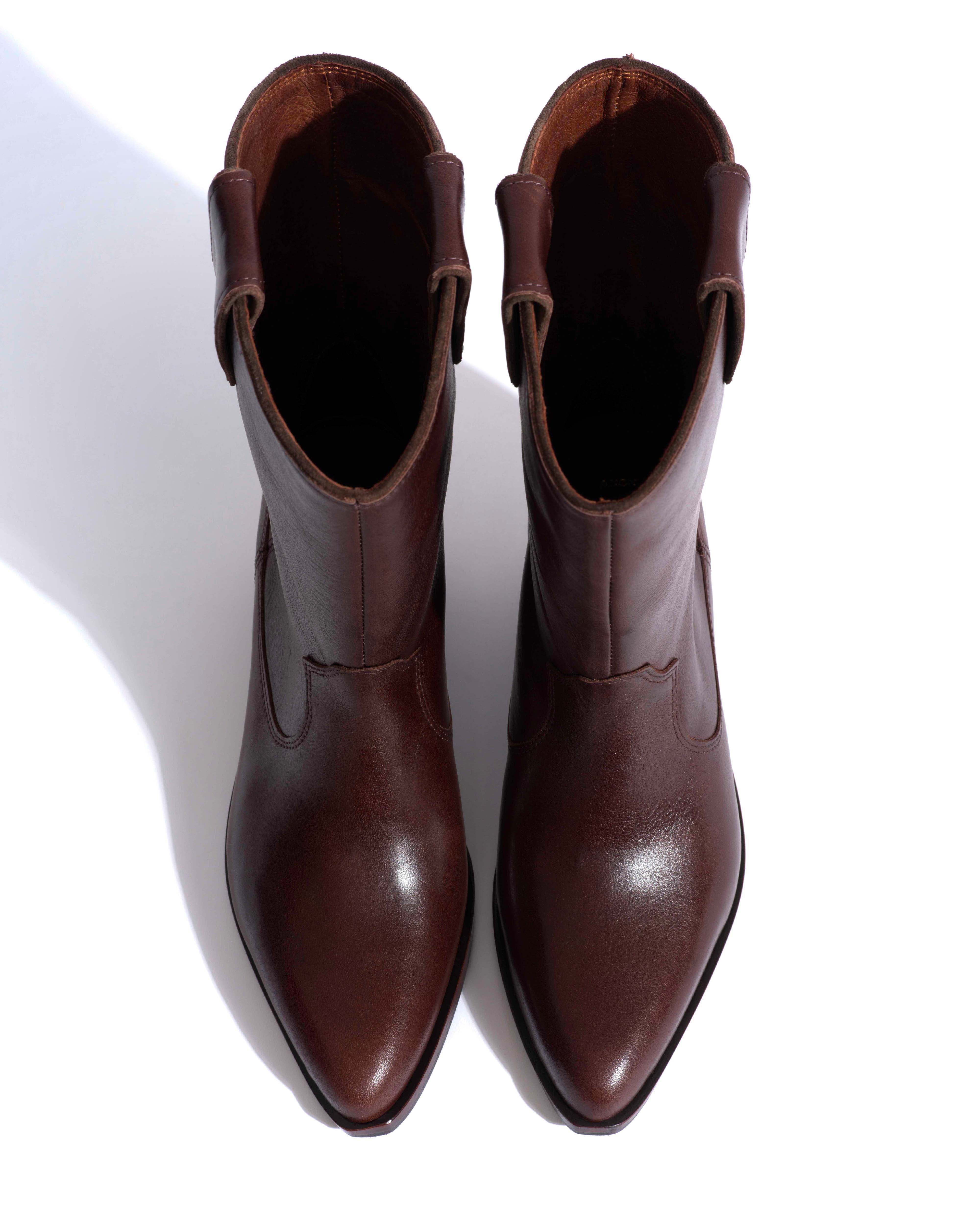 Saseline 35 Vegetal soft calf Coffee brown - Image 4