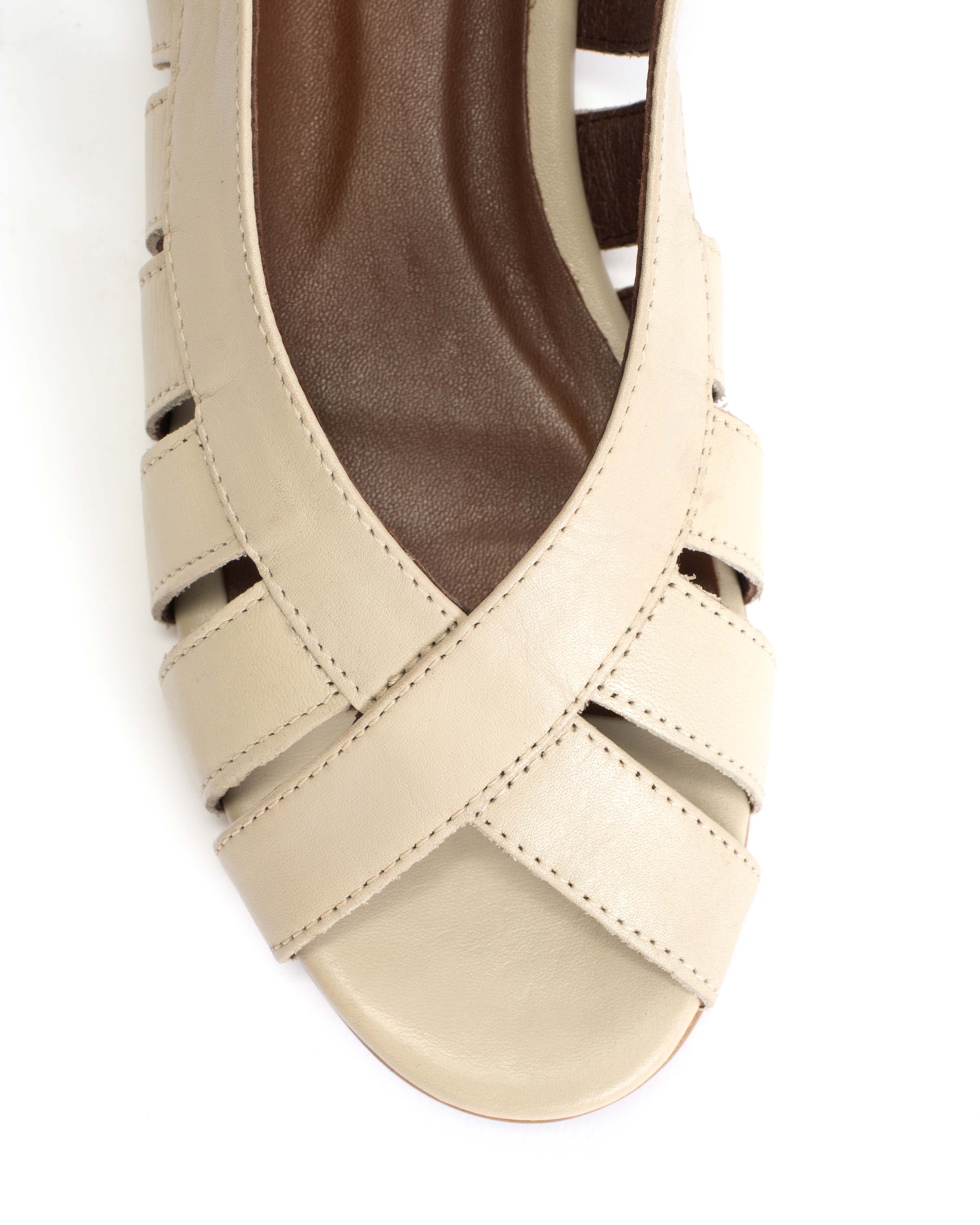Sophie 20 Soft calf White sand - Image 6