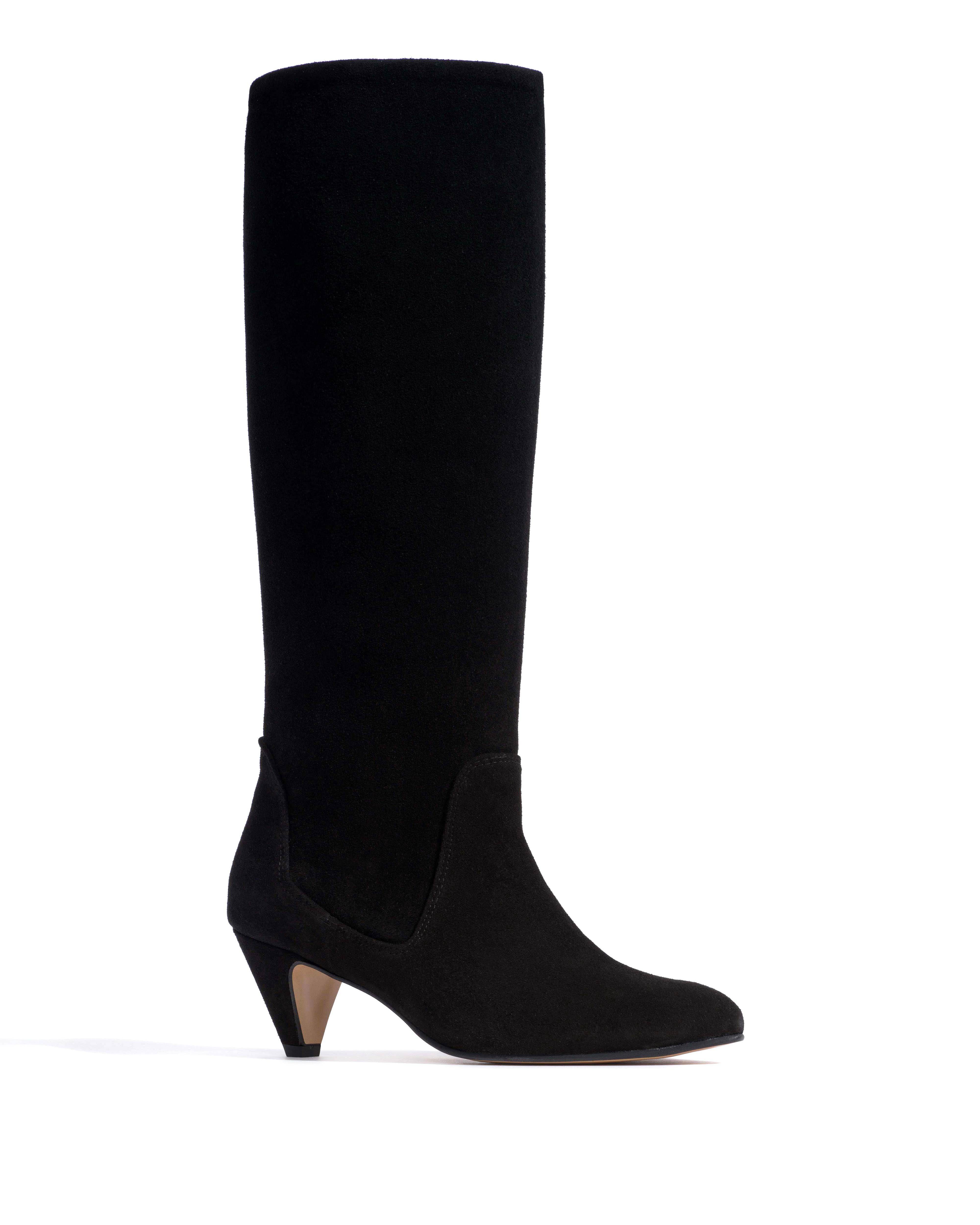 Valle 50 stiletto Calf suede Black - Image 2
