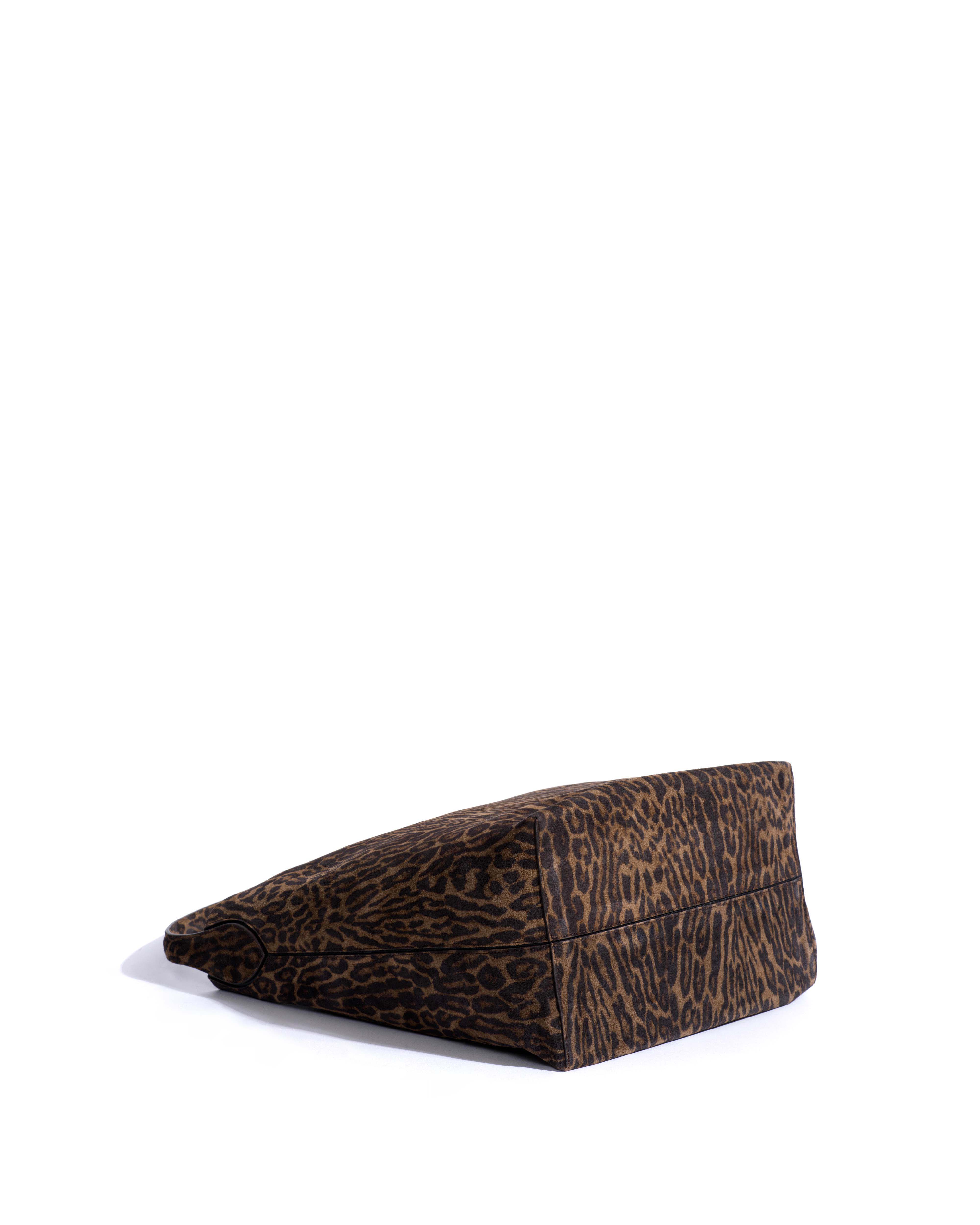 Versa everyday bag Calf suede print Jaguar - Image 4
