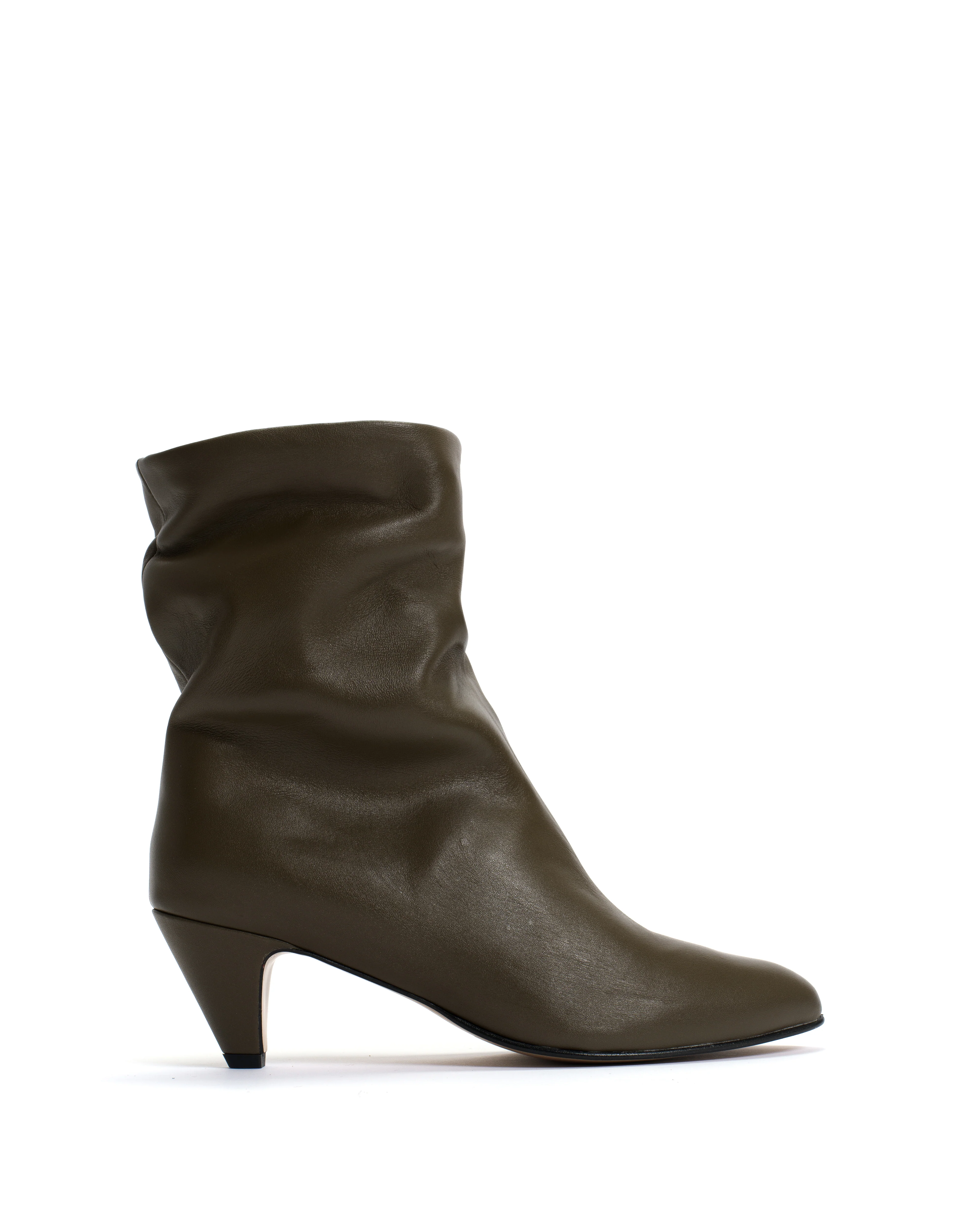 Vully 50 stiletto Soft calf Olive green