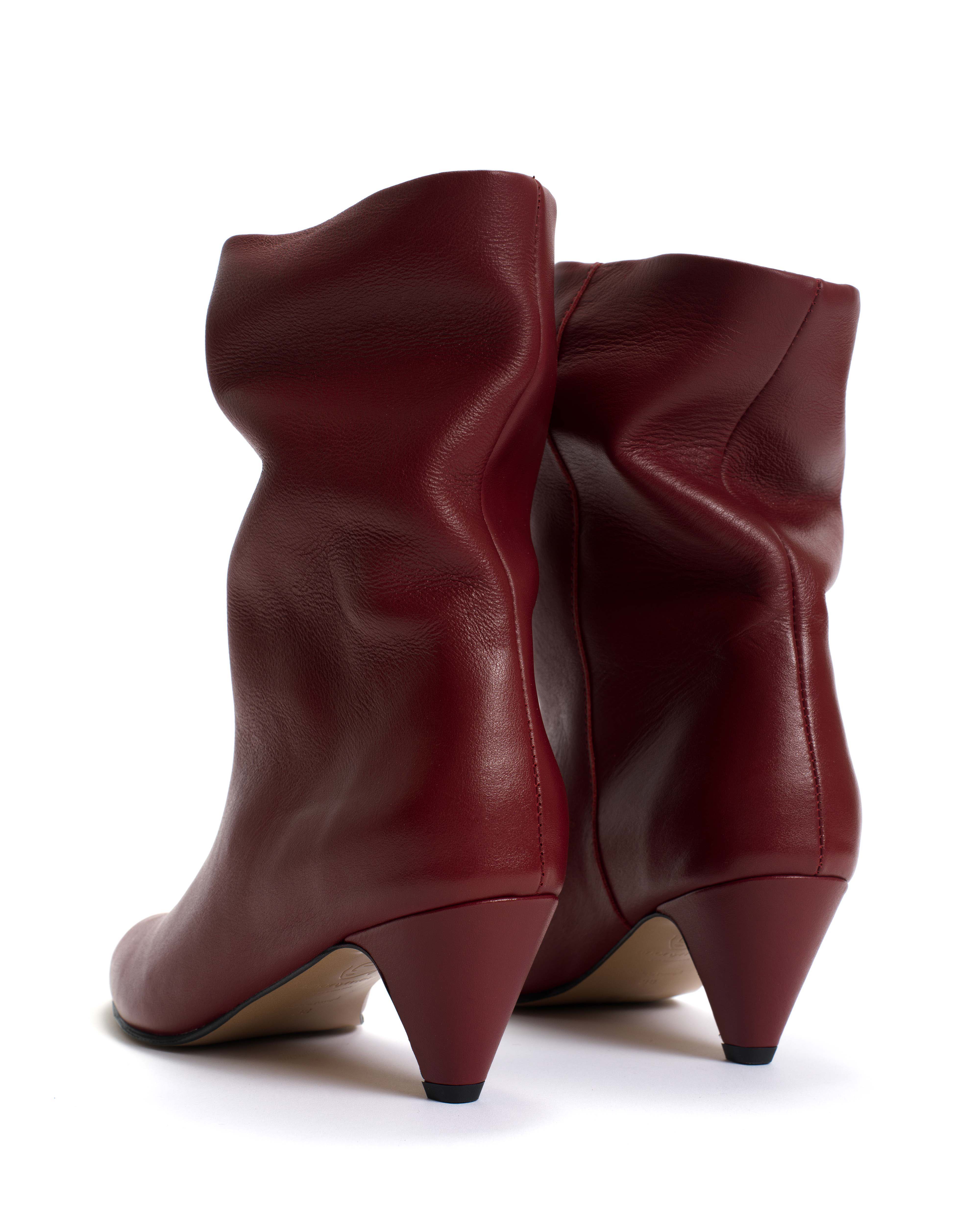 Vully 50 stiletto Soft calf Pomegranate - Image 5